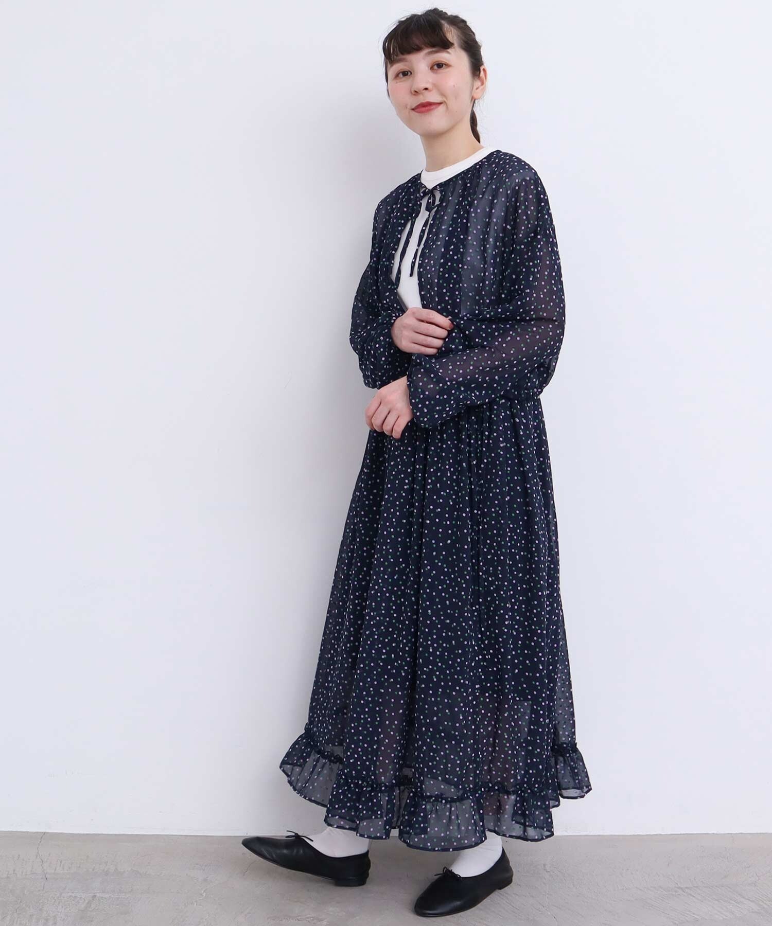 peu pres（プープレ）の「ざくろプリントスカート（スカート