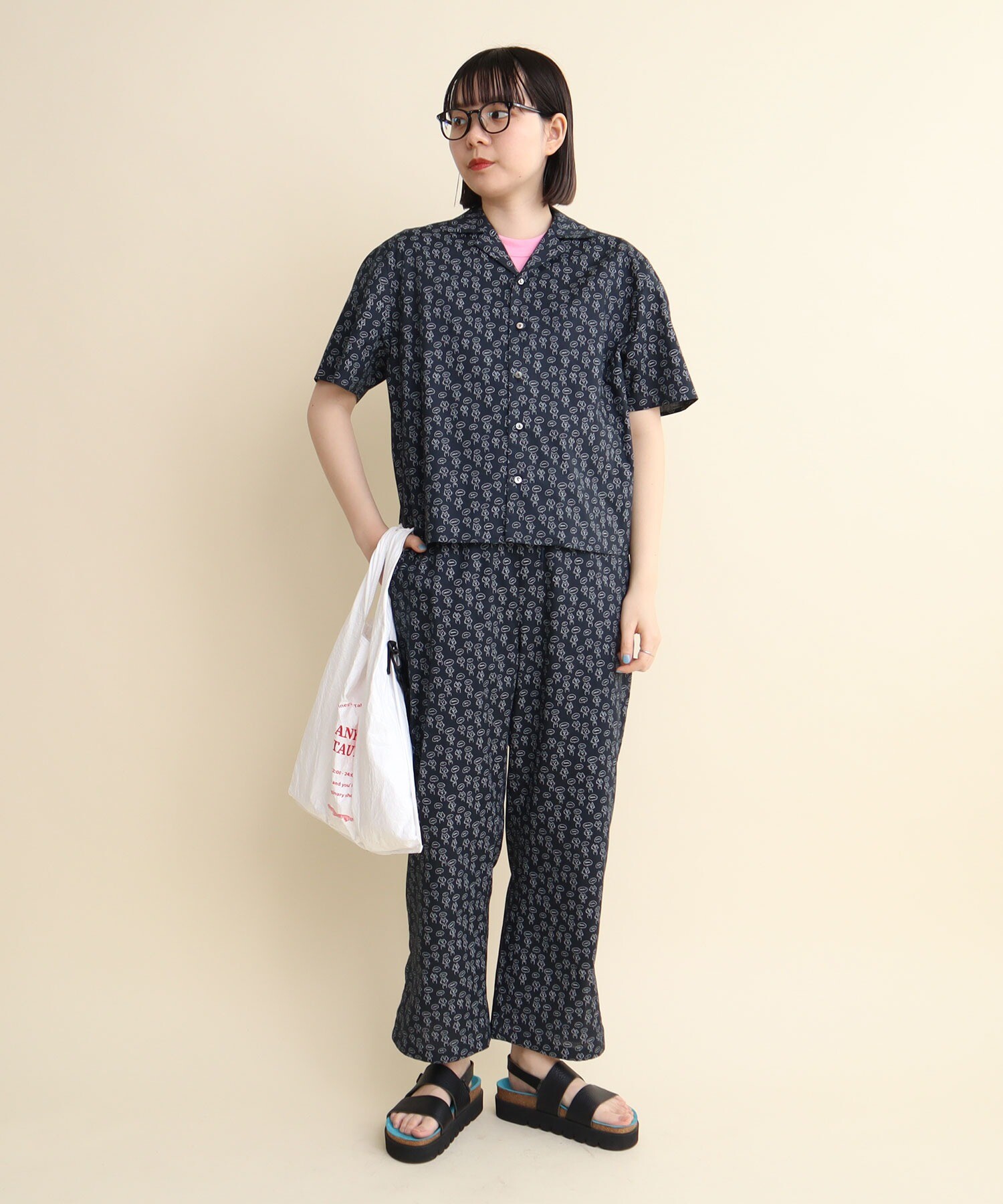 AMBIDEX Store 〇NEKO TALK open collar blouse(F コン): l'atelier du 