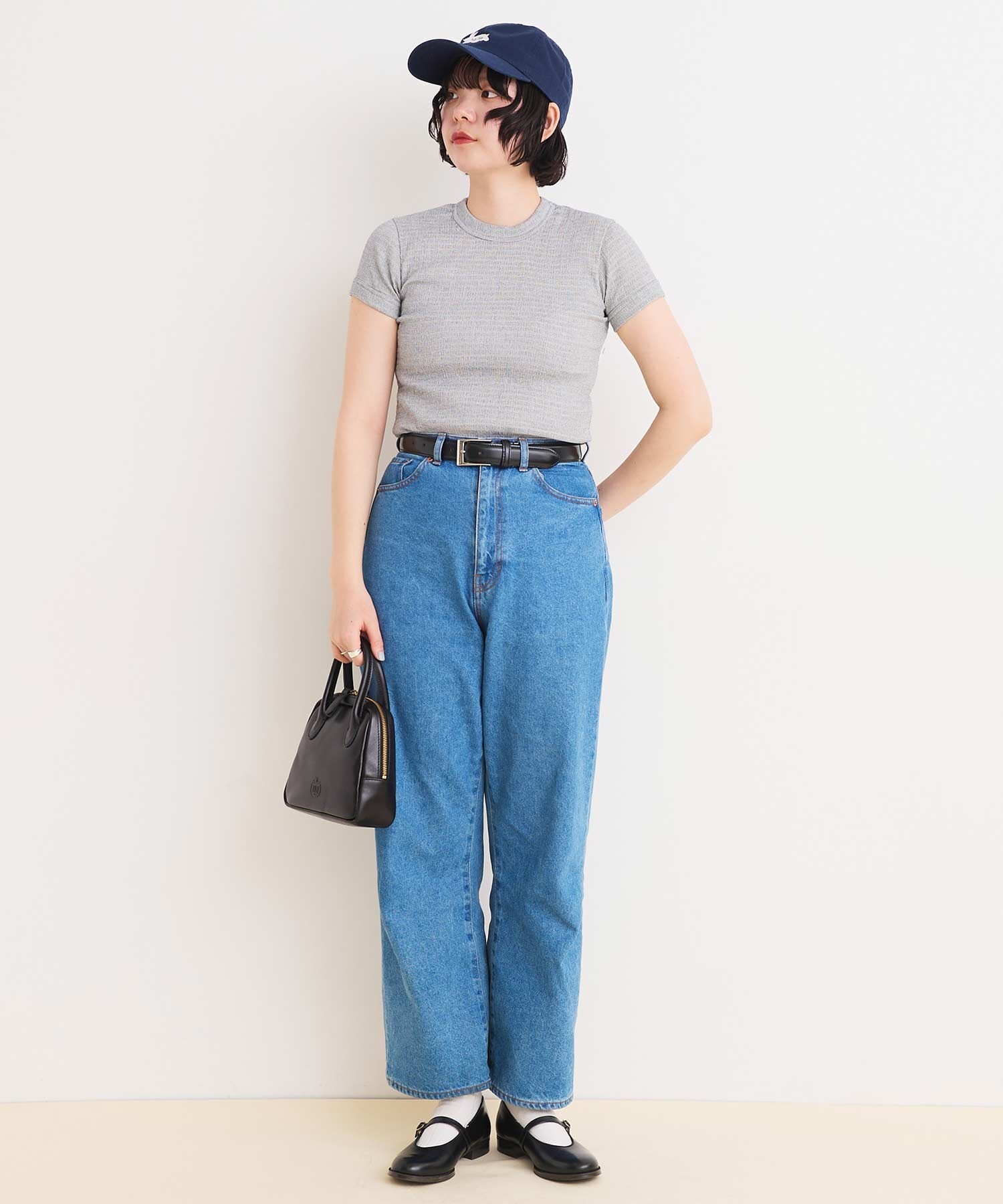 カメさん専用！HARVESTY白×青ボーダー半袖T 2025年最新】HARVESTY 柄・デザイン：ボーダー 半袖(Tシャツ)の