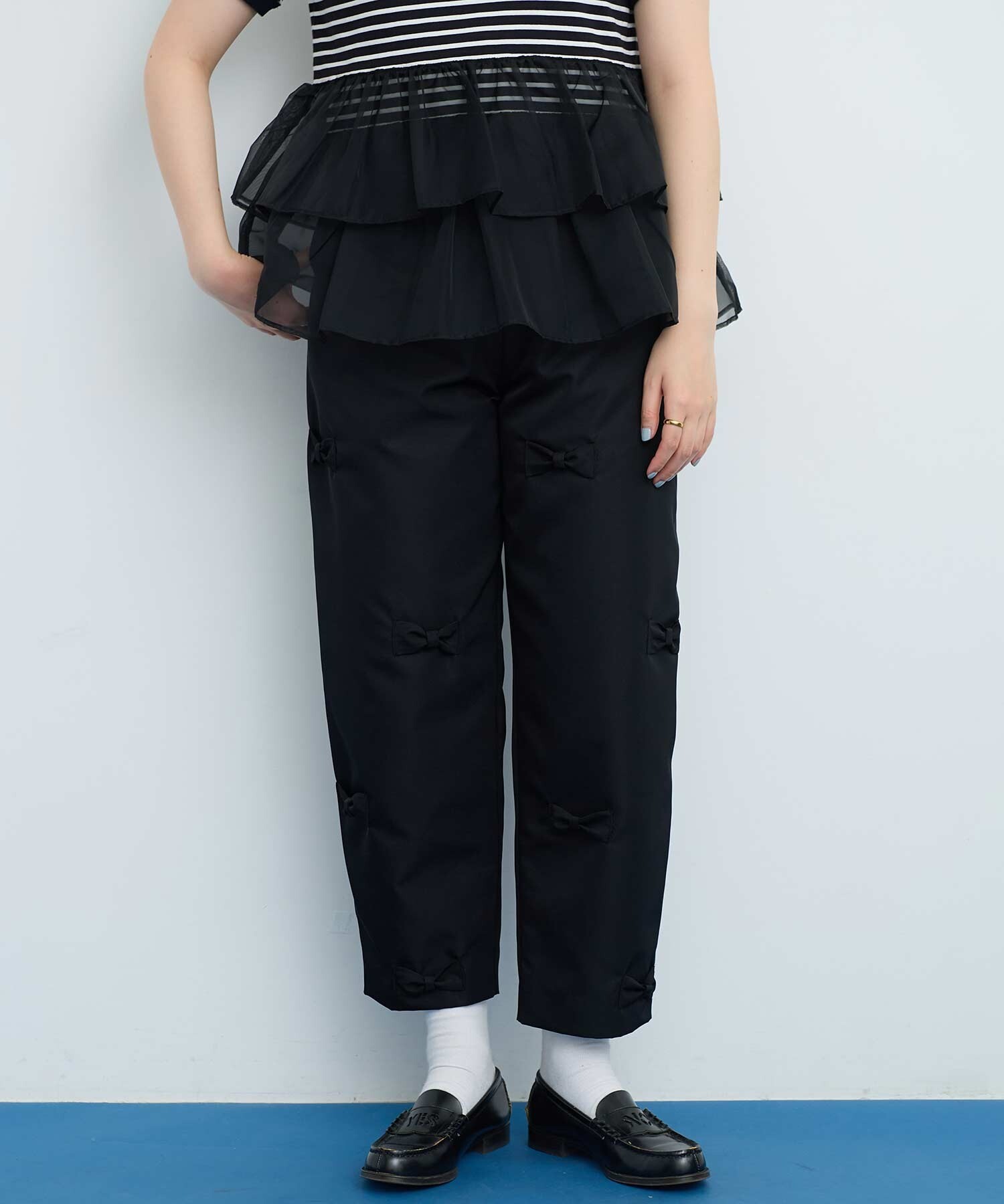 AMBIDEX Store BLACK RIBBON パンツ(F クロ): l'atelier du savon