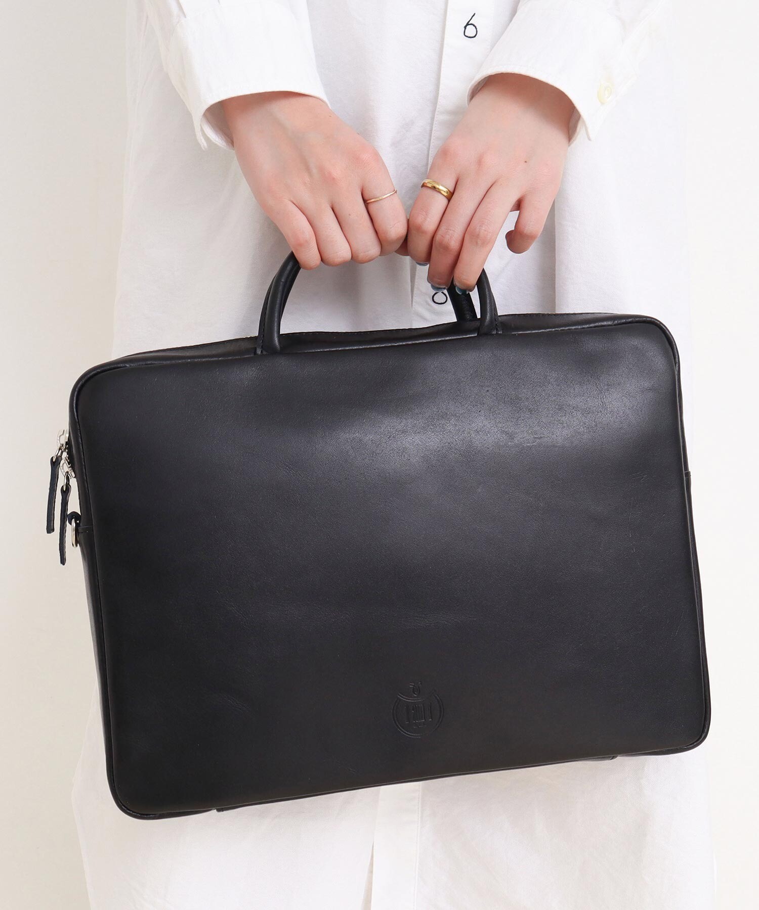 AMBIDEX Store TIDE WAY ICY document 2way bag(F クロ): l