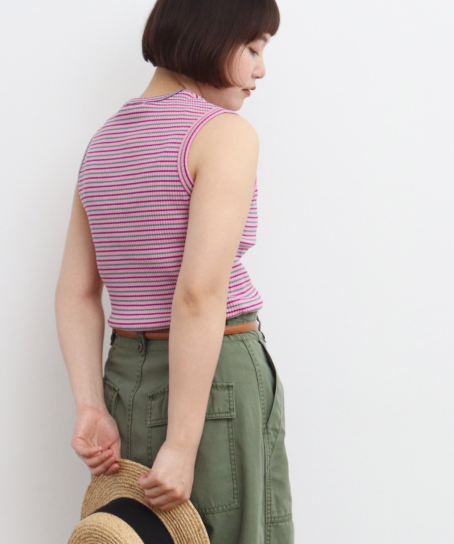 WCJ マルチボーダーTEE ブラック セール】YOEL - mulch border tee / マルチボーダーTシャツ（T