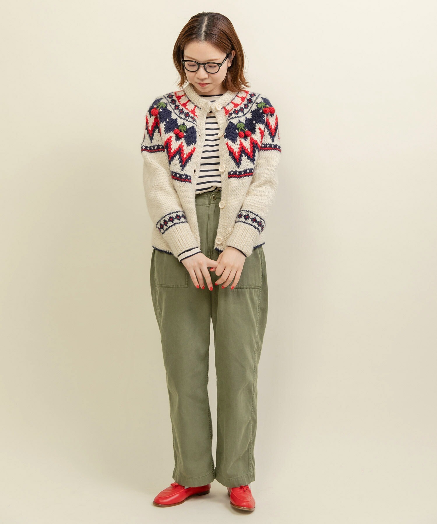 アトリエGG SNOOD (superkidmohair) S SYG JQ LOGO BORDER MOCK｜MEN'S - 【公式】SY32 by SWEET YEARS