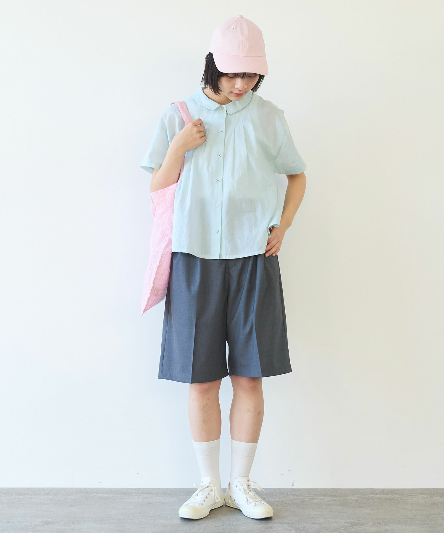 コットンシルクローンブラウス コットンシルクローン スリーブレスブラウス | maison