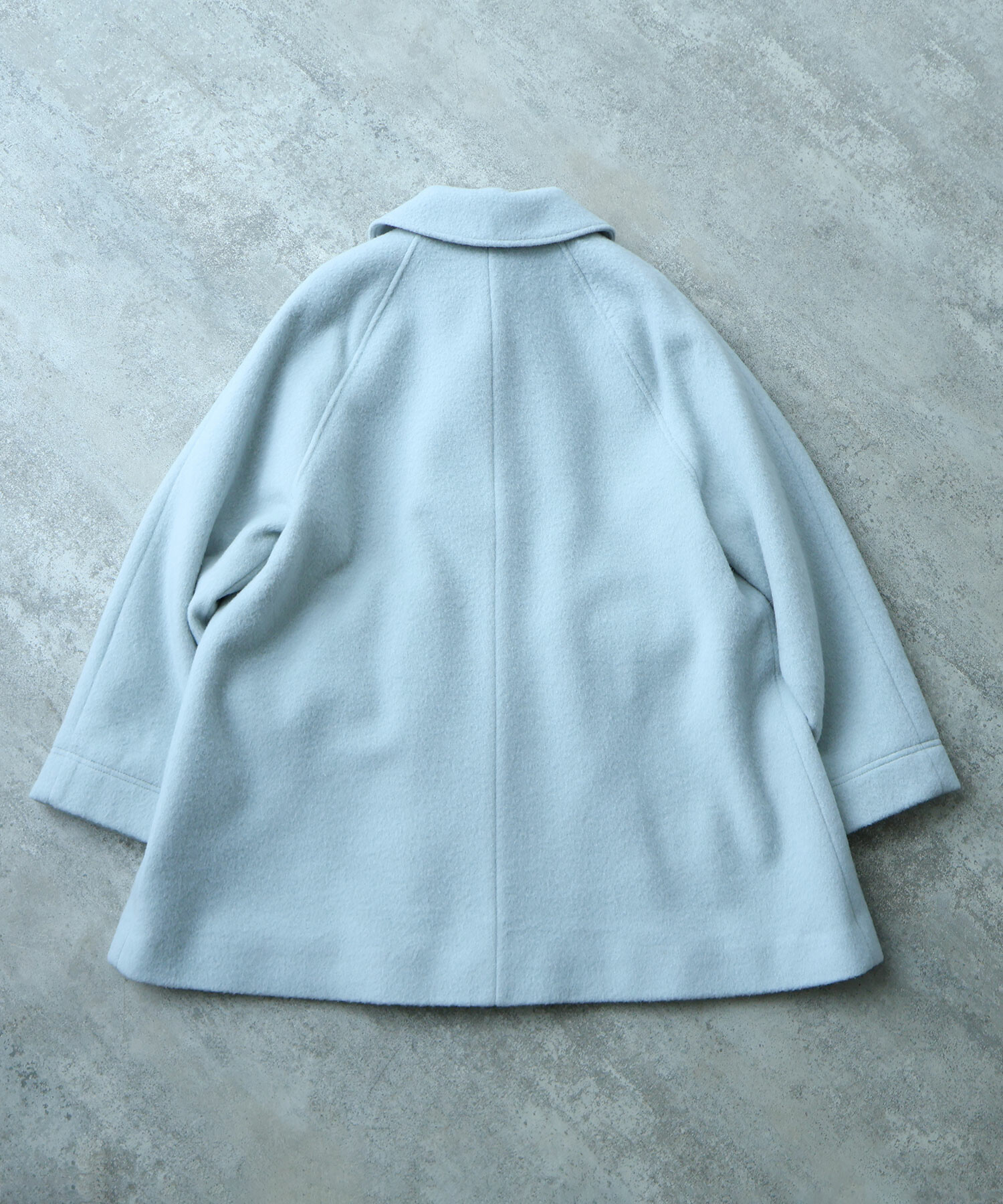 bulle de savon Aラインコート AMBIDEX Store 〇 モヘア / カシミア シャギー Aラインコート(F クロ