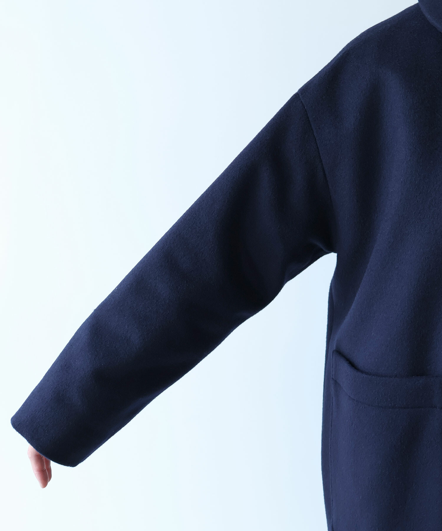 AMBIDEX Store △○ super100 ビーバー ステンカラーコート(F コン