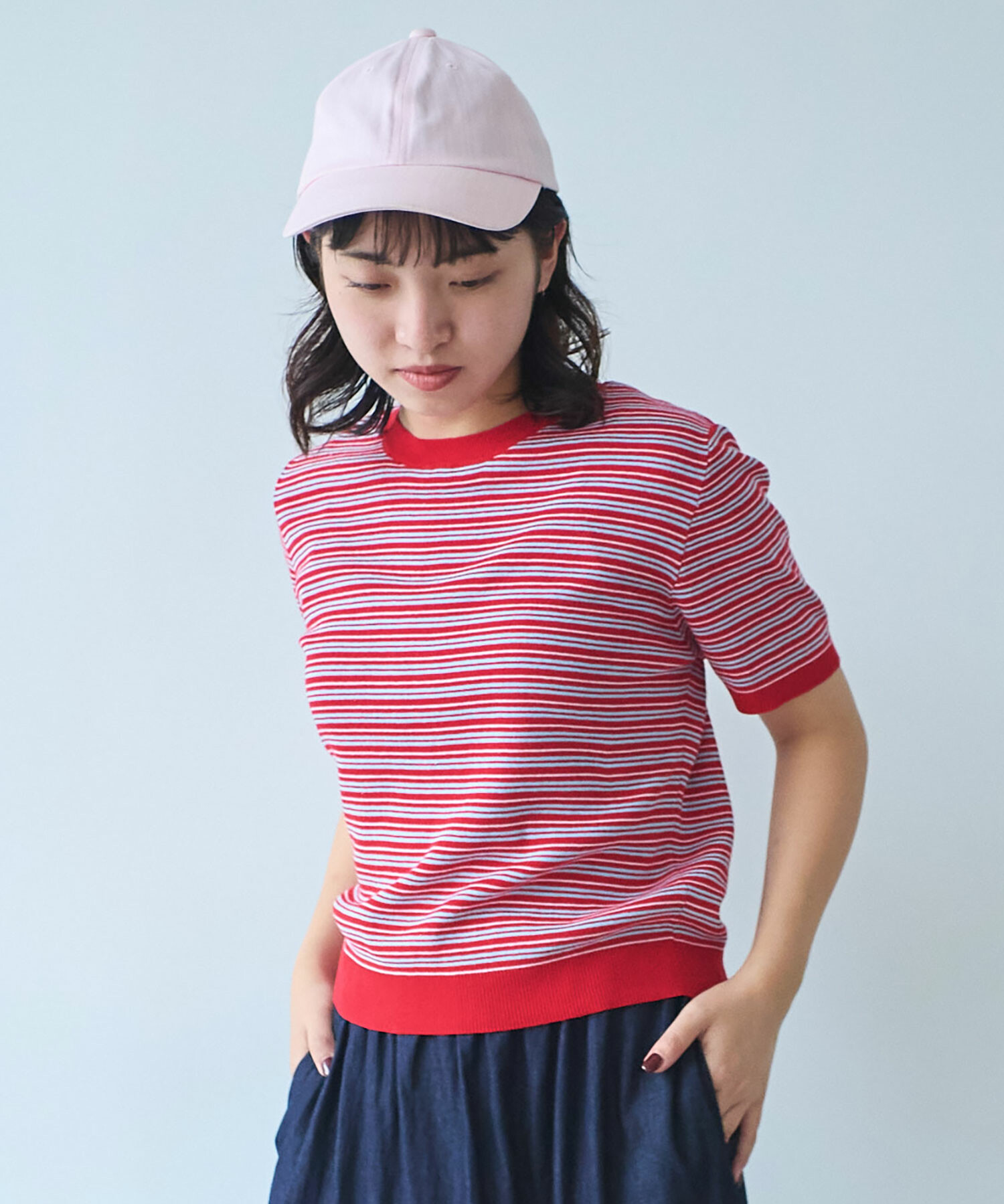 【美品】ビュルデサボン　ニット　人気商品　ホワイト　bulludesavon bulle de savon｜ビュルデサボンのニット/セーター（ホワイト