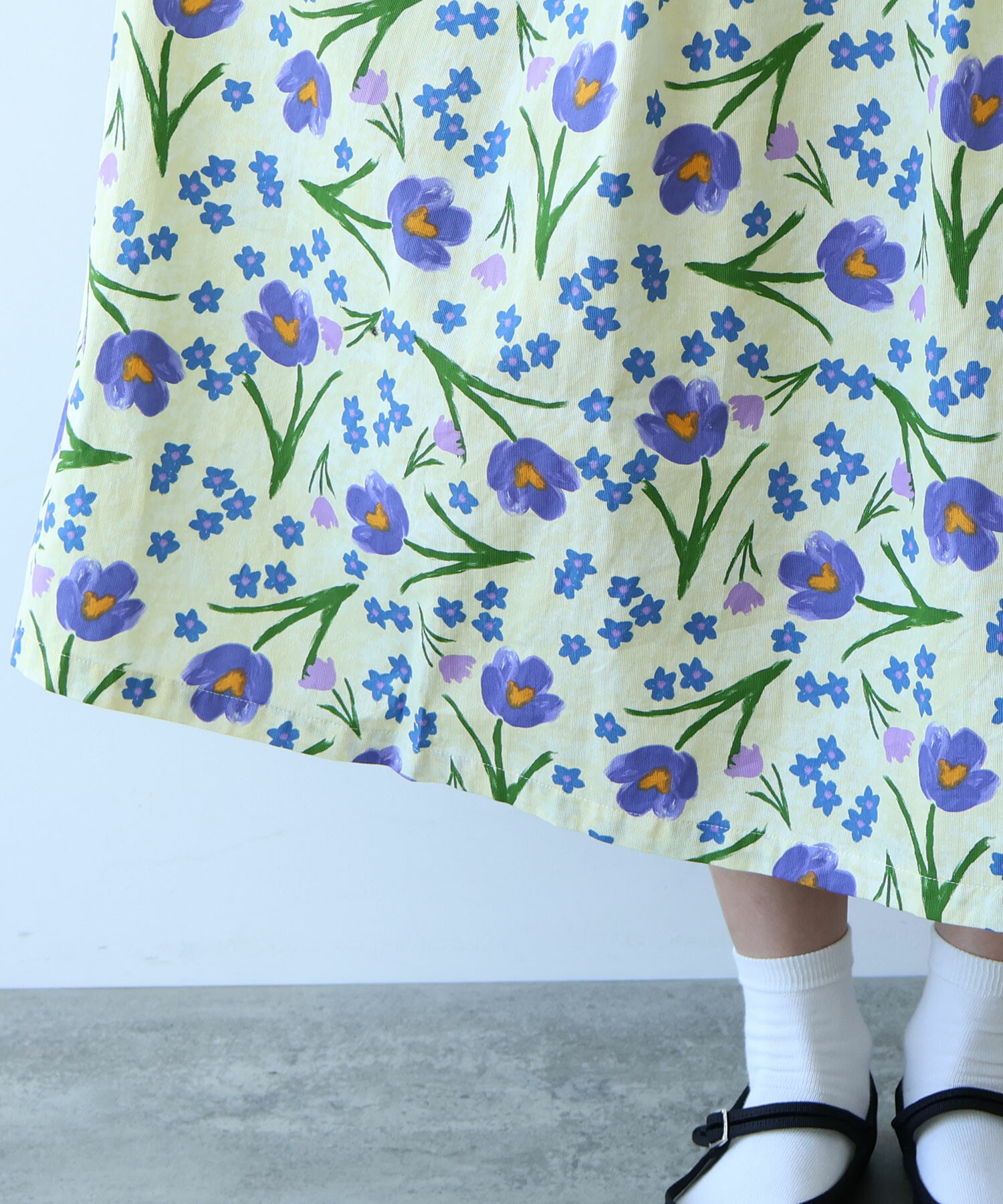 AMBIDEX Store 【予約販売】〇 クロッカスプリント ワンピース(F