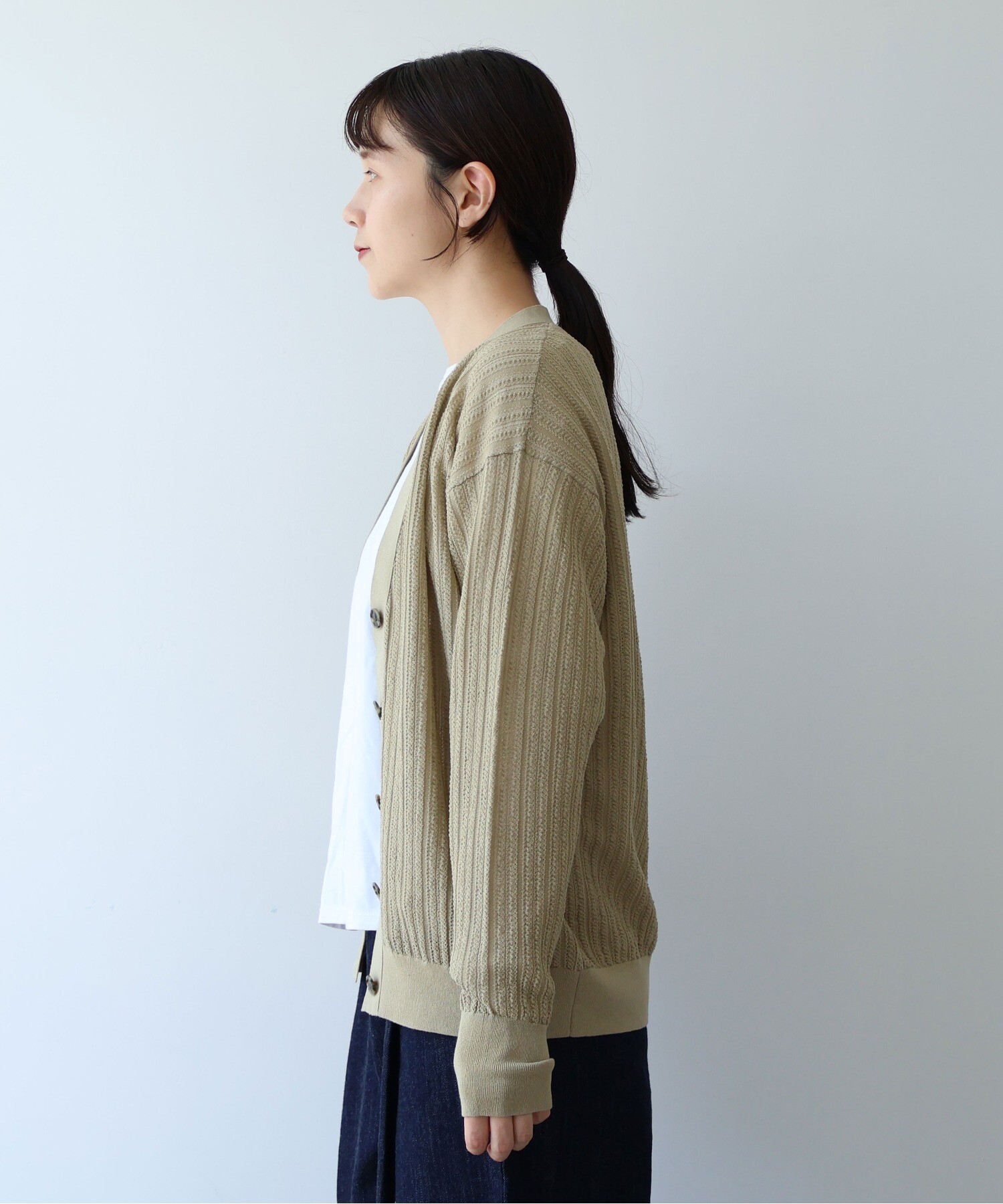 AMBIDEX Store 【予約販売】○コットン/ナイロン sheer stripes