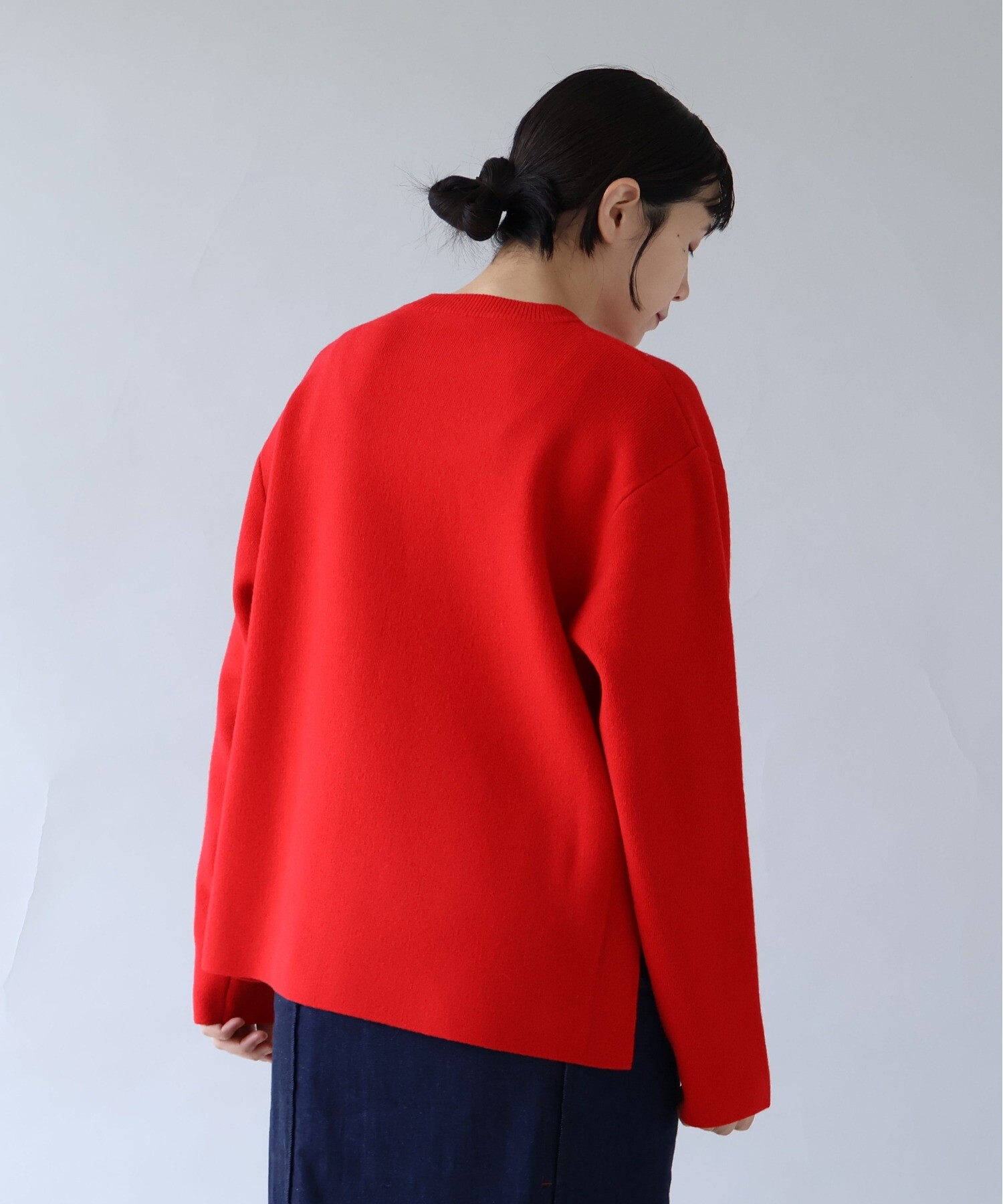 AMBIDEX Store ○New England smooth moesleevesプルオーバー(F