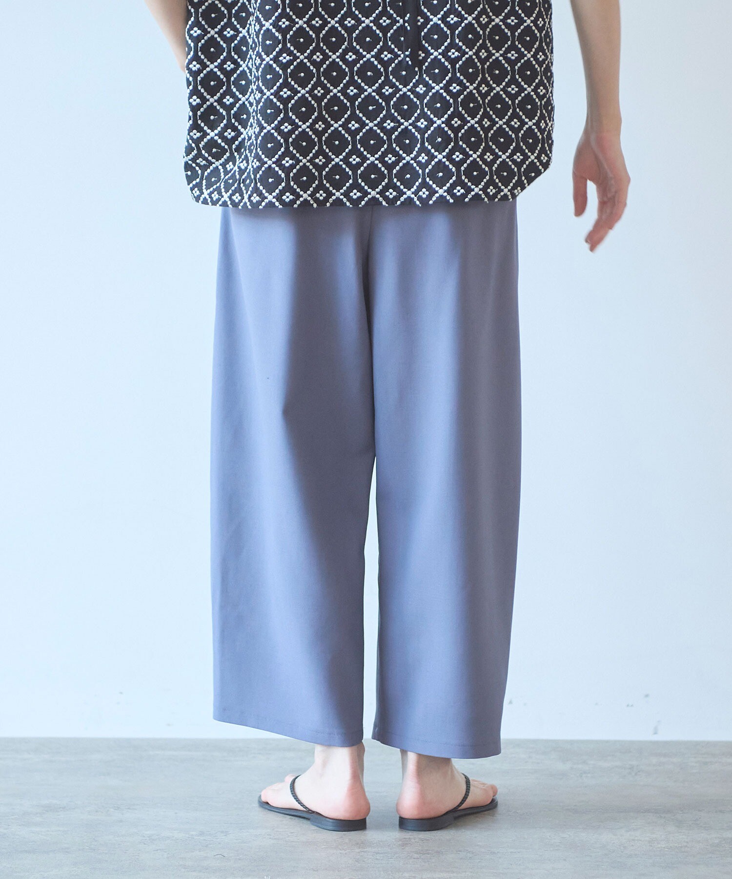 AMBIDEX Store 【予約販売】washable summer wool gum tack パンツ(F