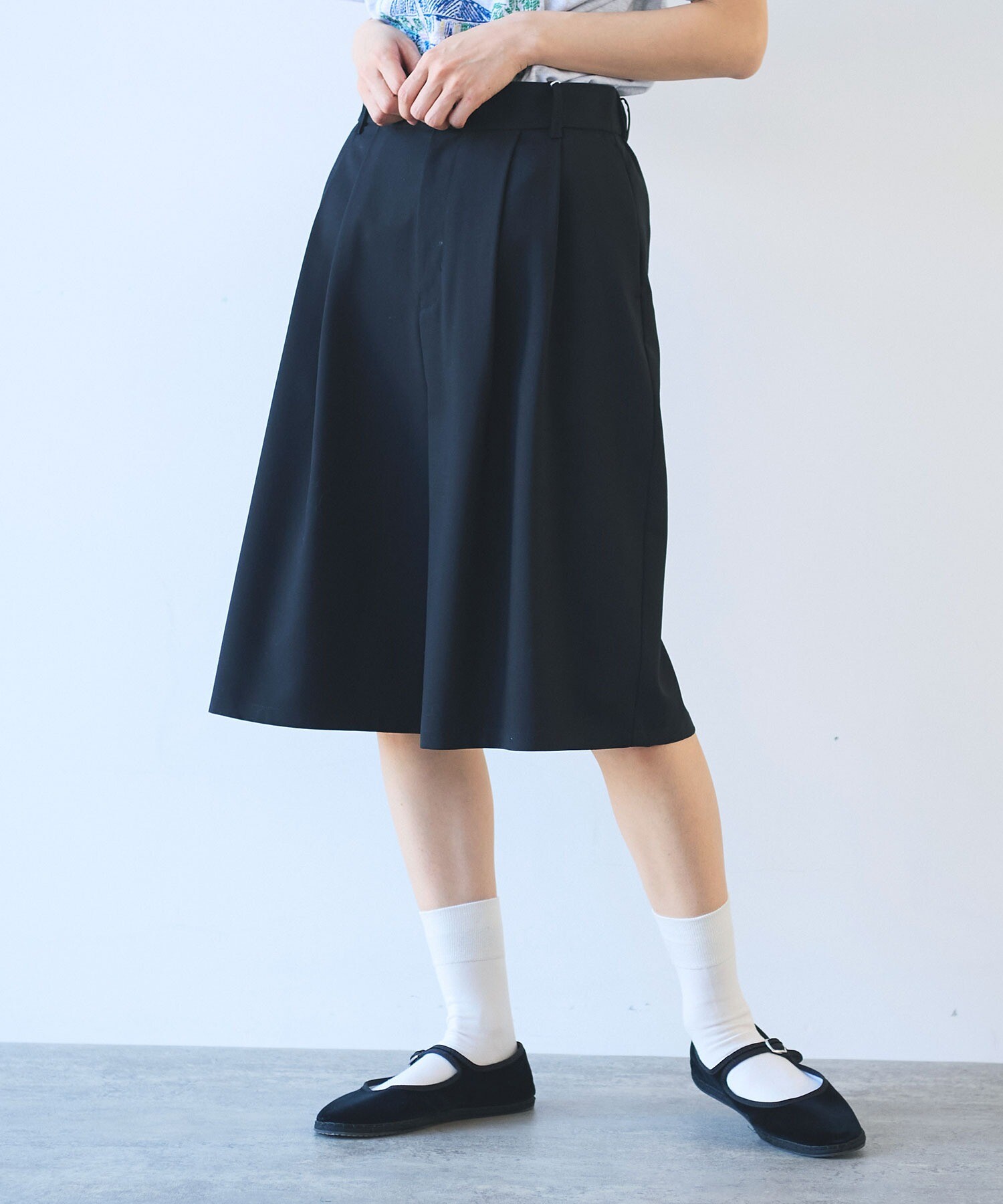 AMBIDEX Store ○ウォッシャブルサマーウール ハーフパンツ(F