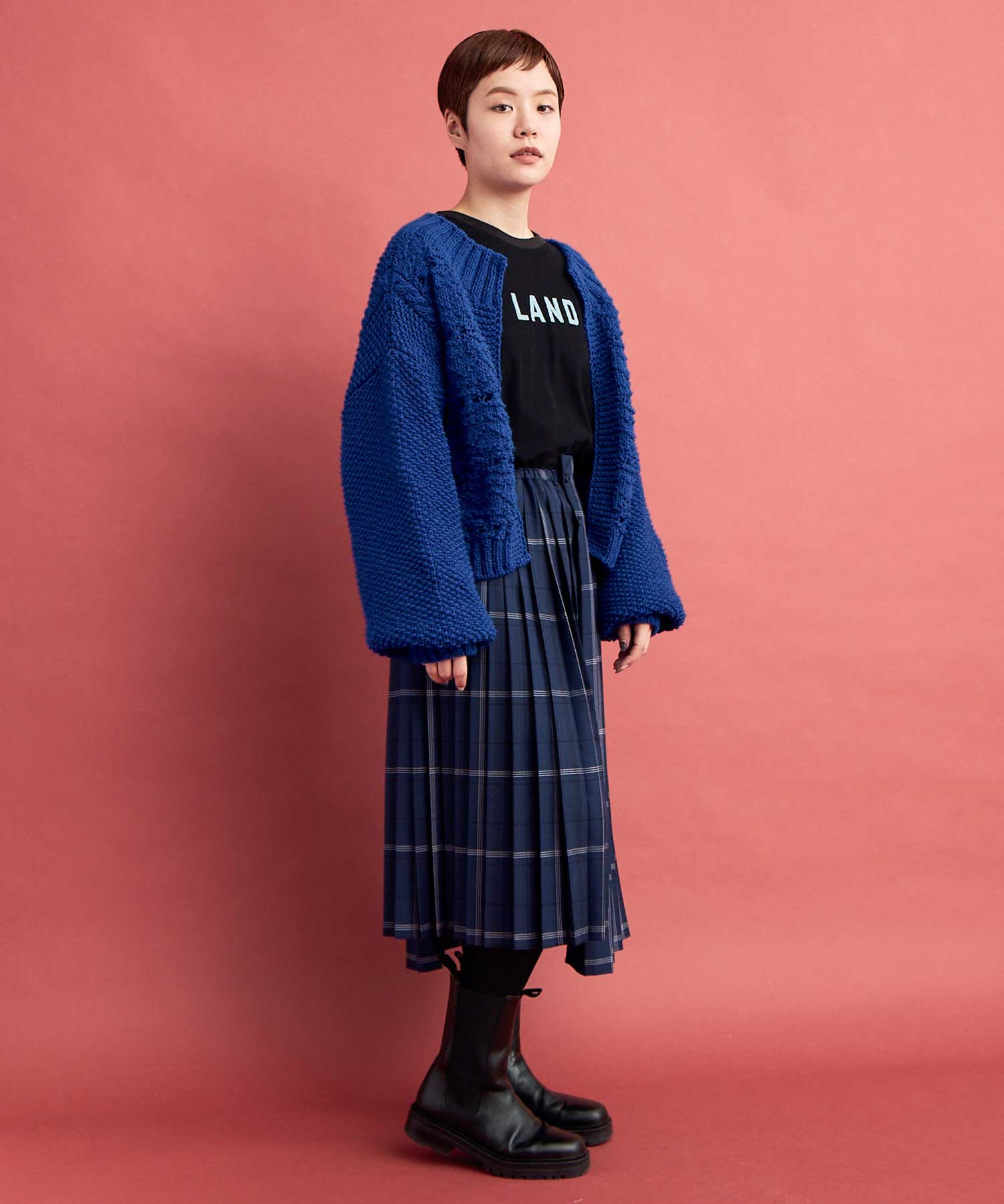Fika様　グラフペーパー　カーディガン Graphpaper - グラフペーパー25AW High Gauge Knit Oversized
