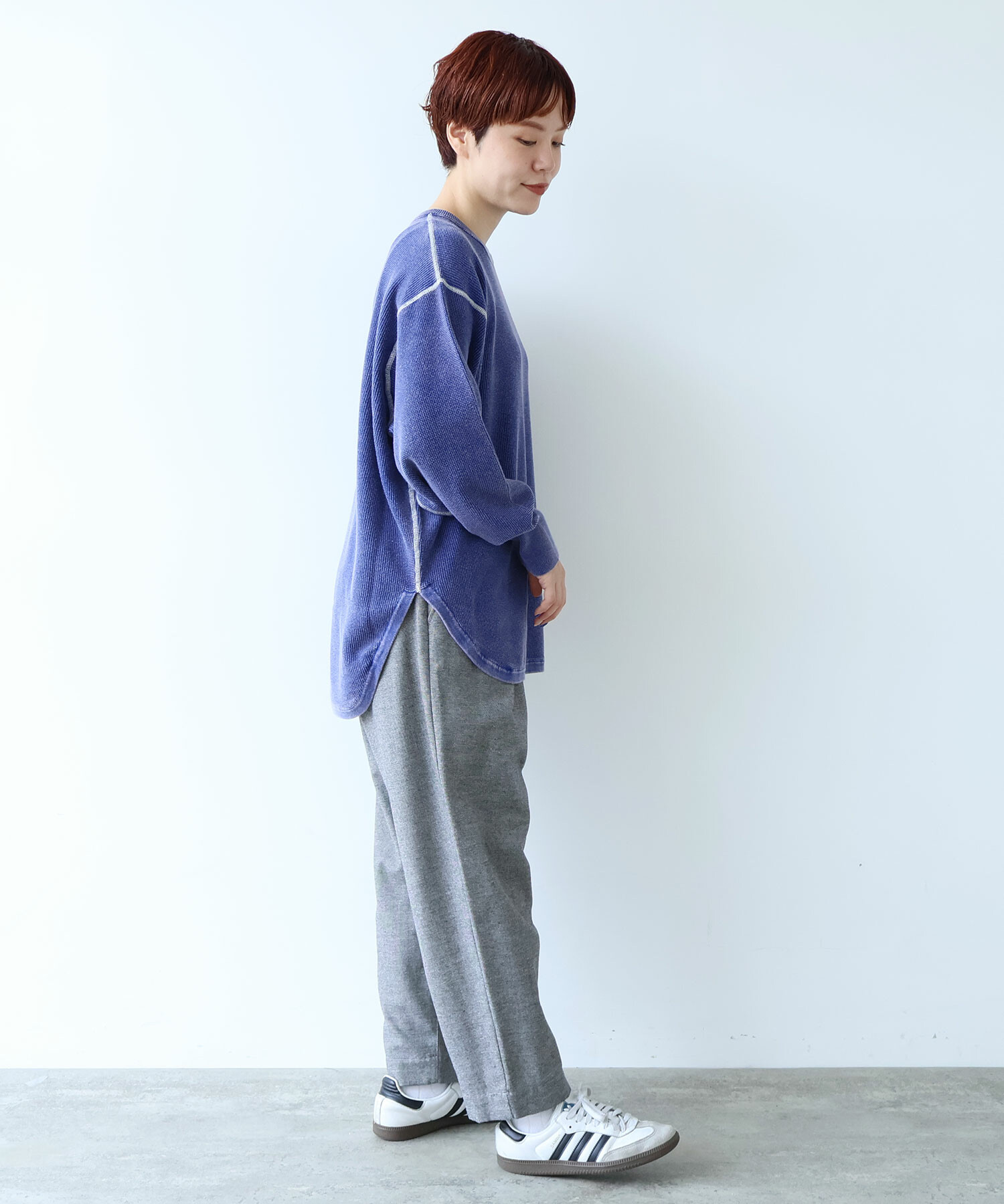 DripShoppp®︎様オーダーページ AMBIDEX Store 【予約販売】○COTTON WAFFLE FADE KNIT プル