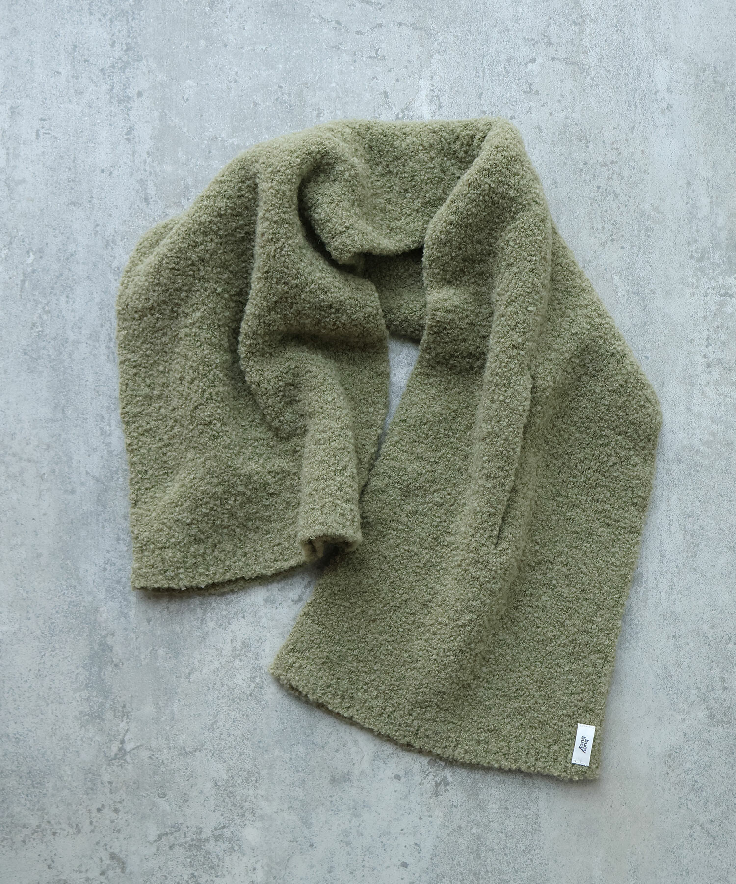 AMBIDEX Store ○alpaca loop TUBE マフラー(F IVORY): FLAT-cic-HATENA