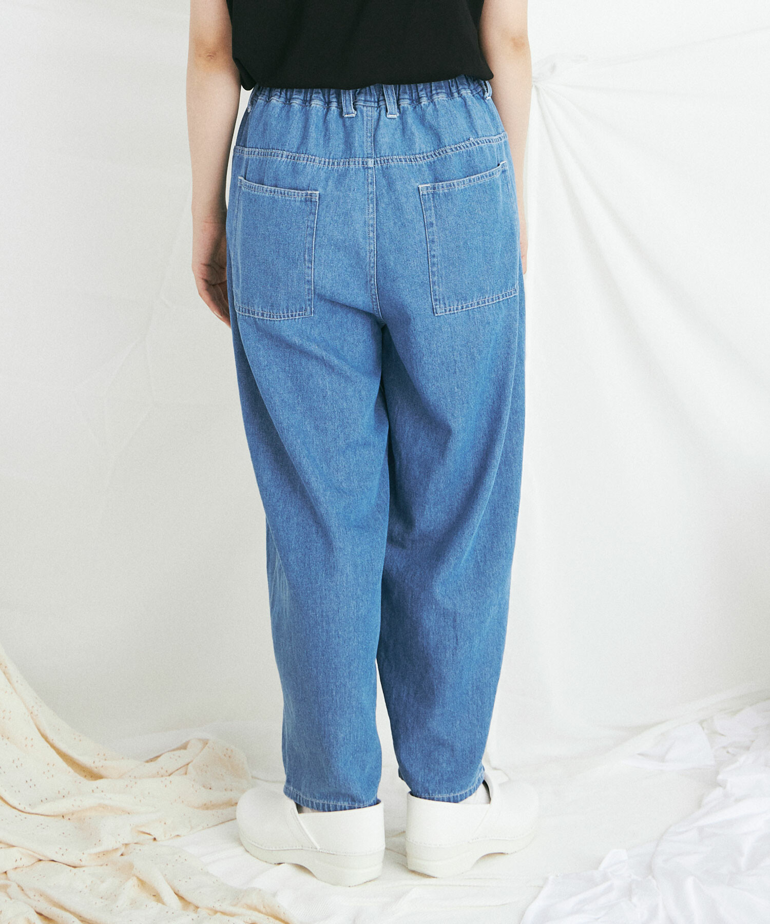 buoy buoy　ROPE DENIM 5pocket EASY パンツ AMBIDEX Store ROPE DENIM 5pocket EASY パンツ(F INDIGO): buoybuoy