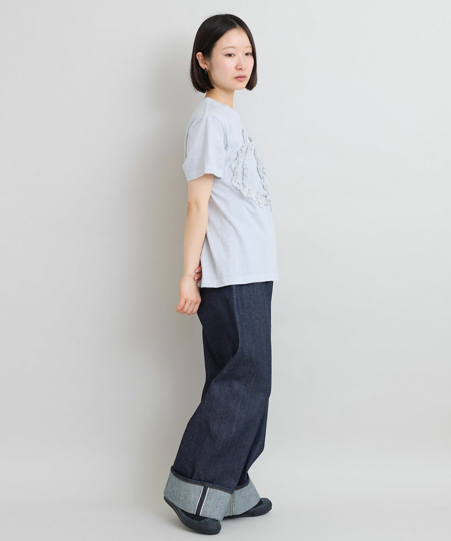 ロープ刺繍Tシャツ
