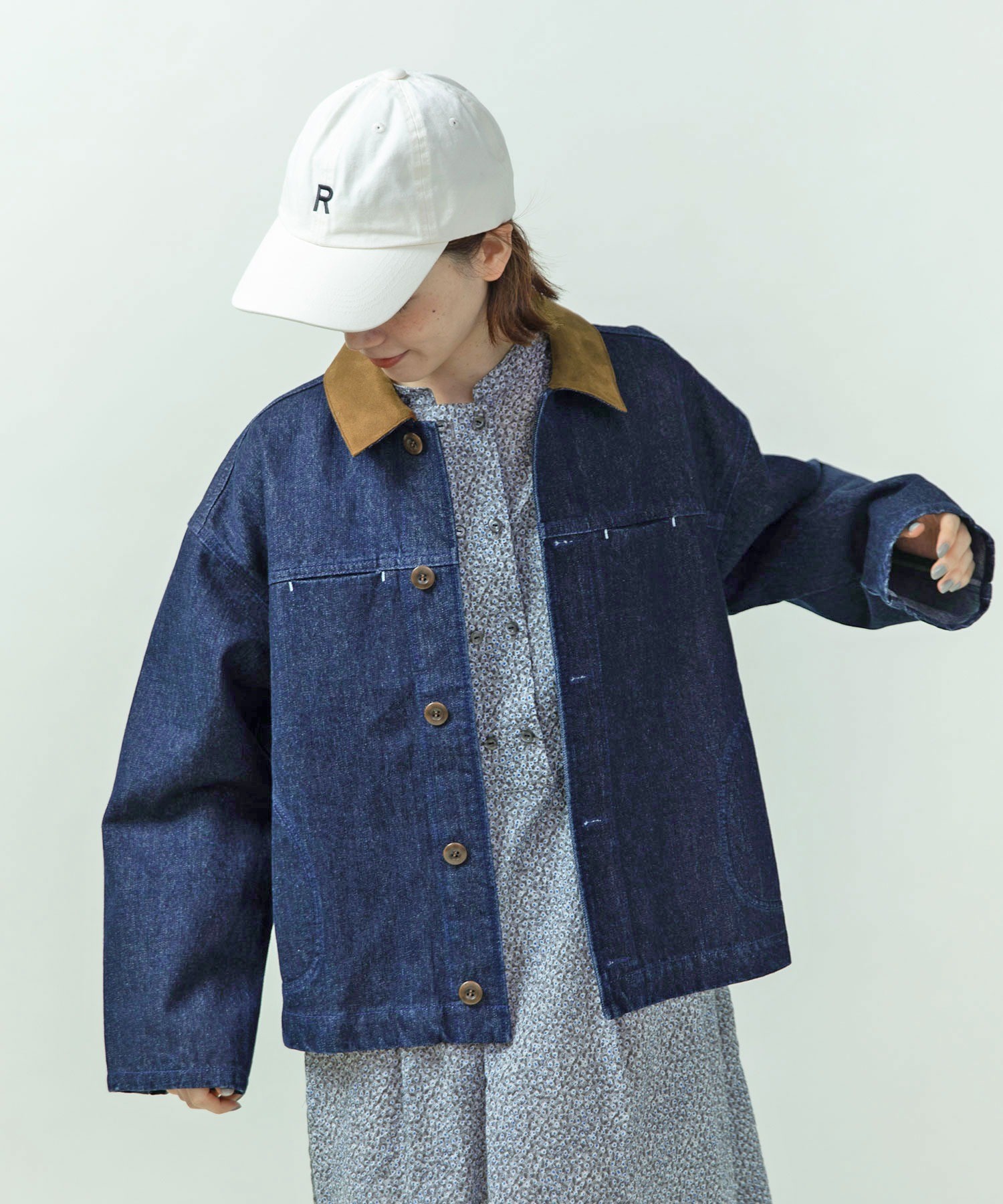 AMBIDEX Store ○13ozデニム/ヒッコリー カバーオール(F コン): PAR ICI