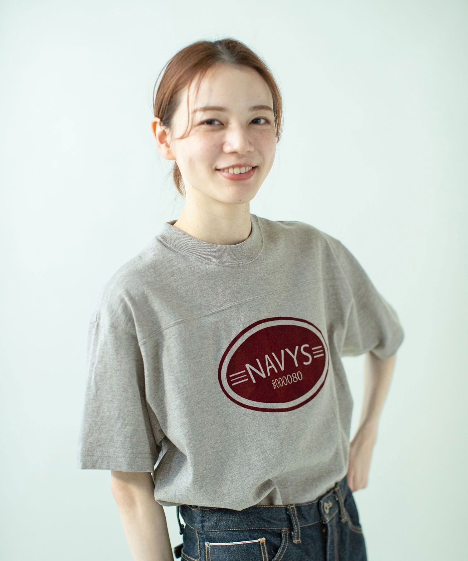 AMBIDEX Store ○NAVYS80 フットボールTシャツ(F イエロー