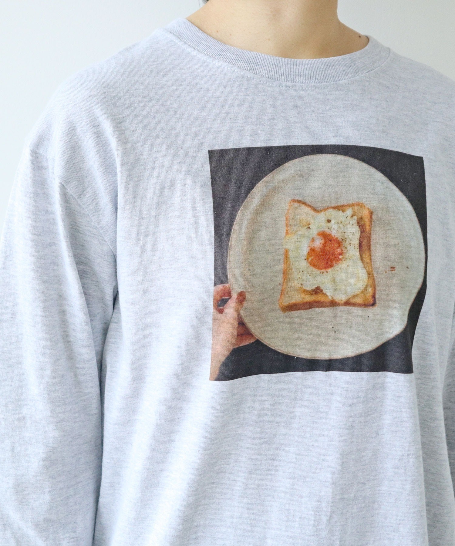 AMBIDEX Store ○【WEB限定】Fried Egg Toast Tシャツ(F シロ): PAR ICI