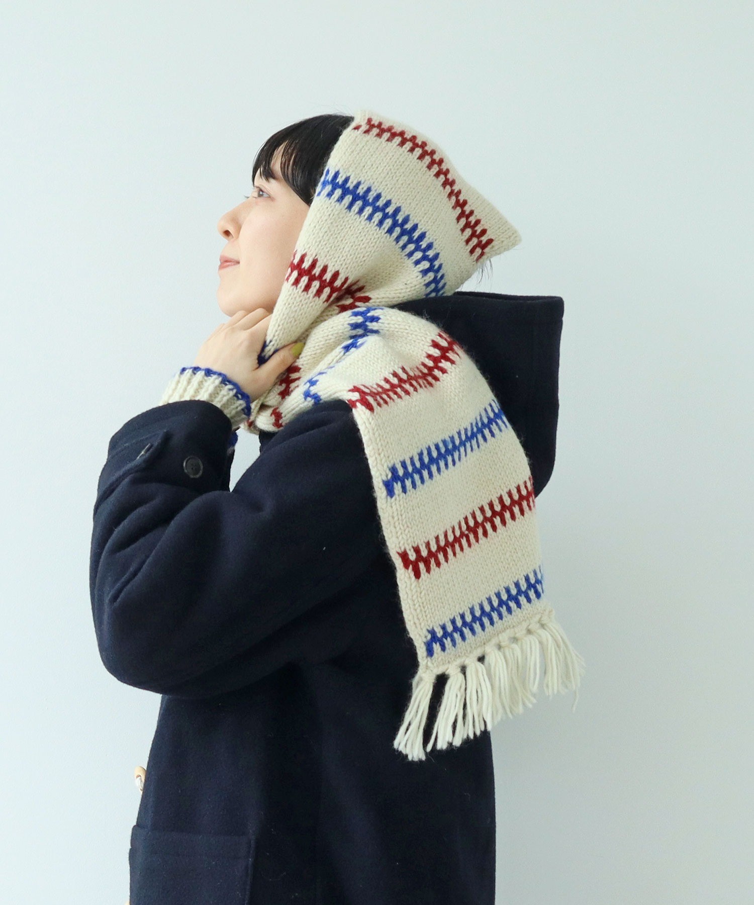 AMBIDEX Store ○【WEB別注】ネパールハンドニット レールマルチ