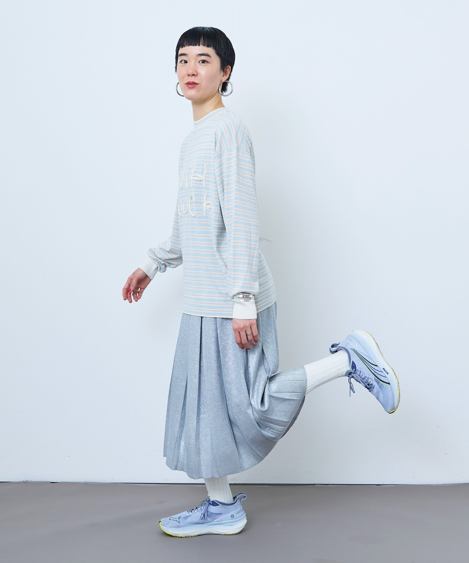 ロン GRL 襟2Wayロングコート[ze784] - メルカリ