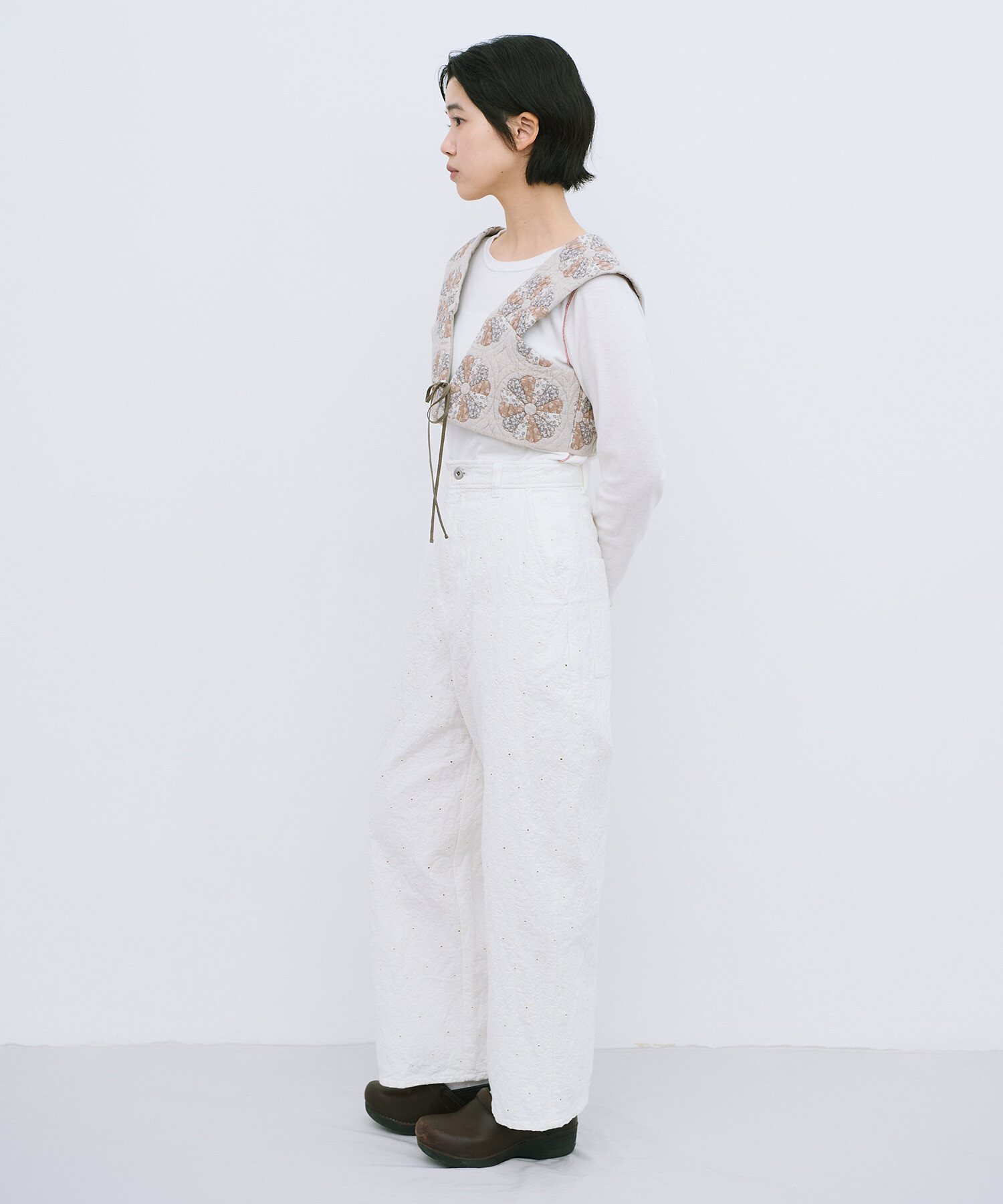 AMBIDEX Store 【予約販売】patchwork quilt jacquard ビスチェ(F