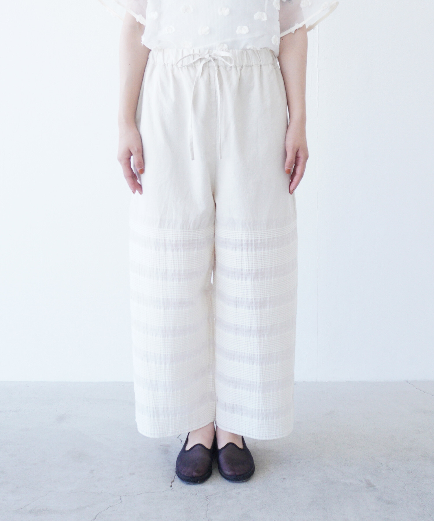 パンツ Funcouture Leather PT white 36 Funcouture Leather PT white