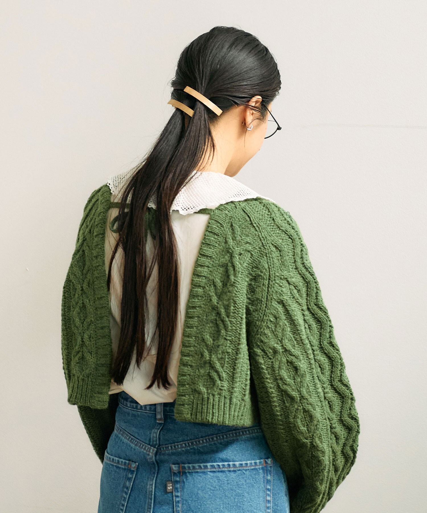 AMBIDEX Store 〇SHETLAND 2way bolero(F ピンク): l'atelier du savon