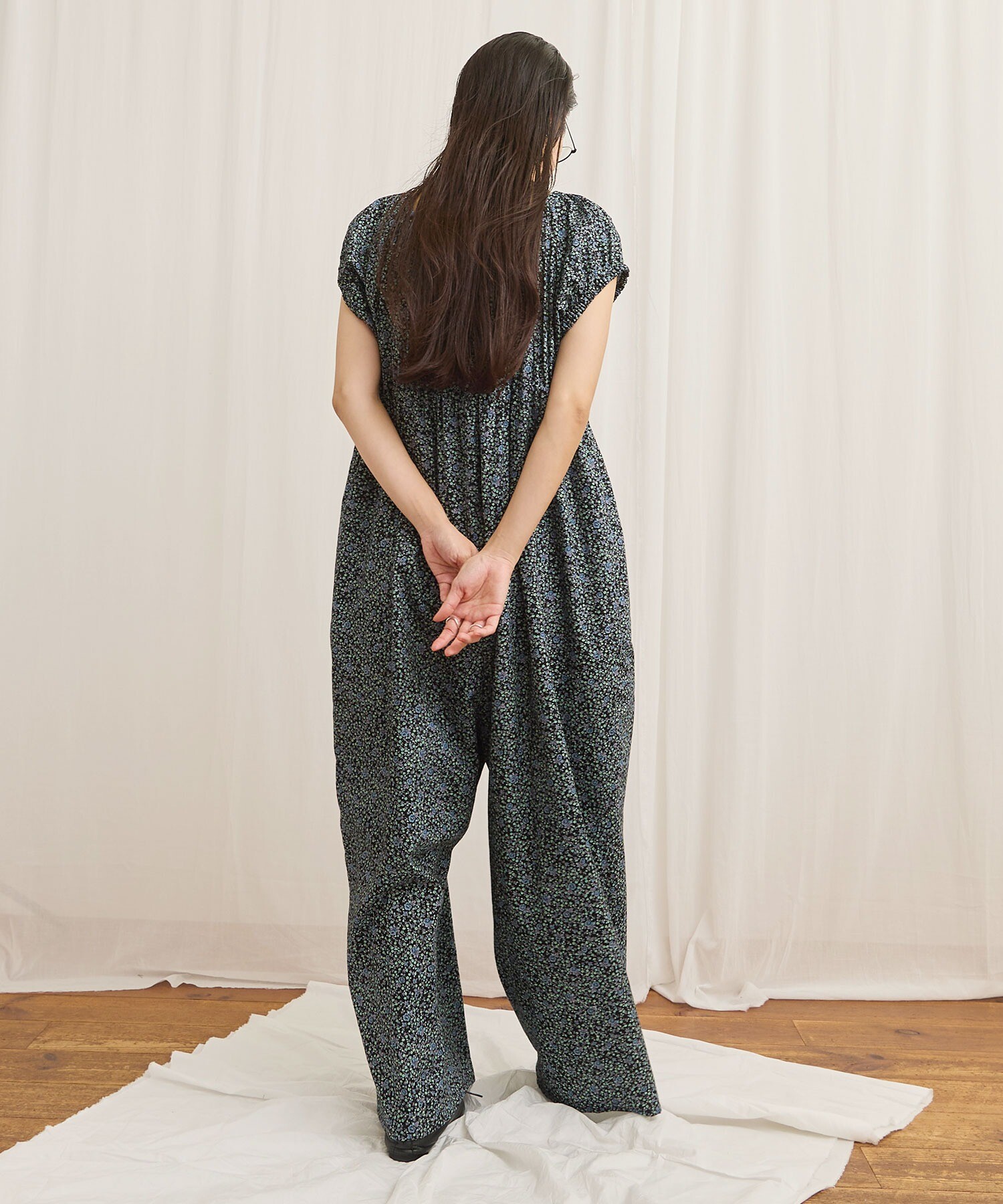 フィグロンドン washer rompers ブラック AMBIDEX Store Wendy rompers(F キナリ): l'atelier du savon