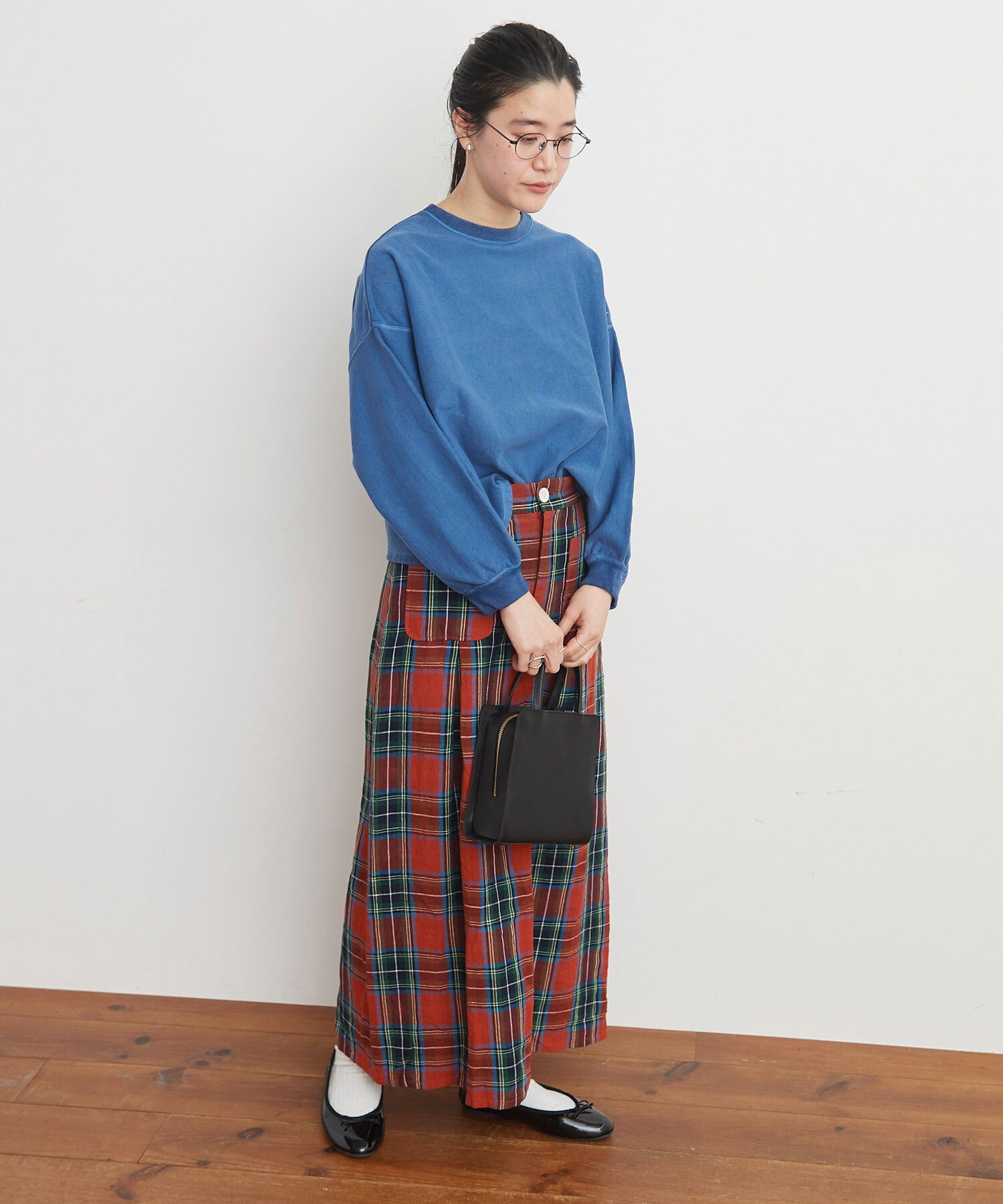 AMBIDEX Store 【予約販売】○Alice check skirt(F アカ): l'atelier 