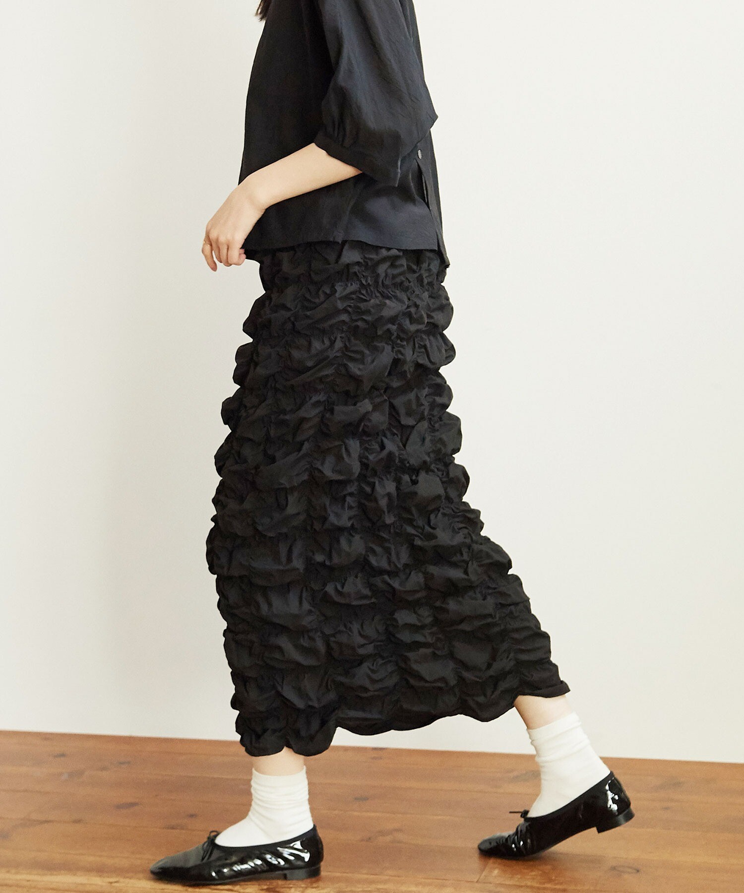 限定価格 fig London uneven skirt スカートmiosshopフィグロンドン