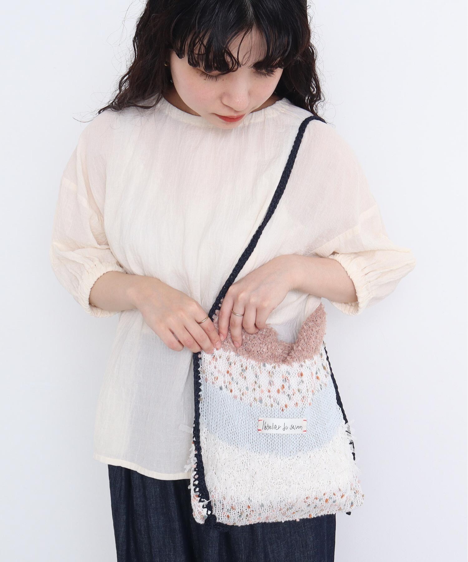 専用 バッグハンドメイド 基本の形！A4ファスナートートバッグの作り方【Loro手芸キット