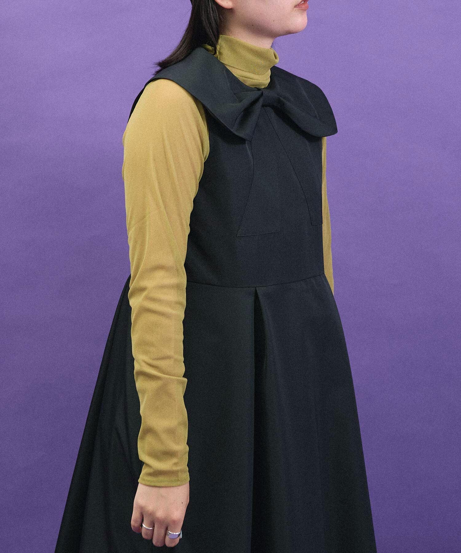 SHINYA KOZUKA 24ss パワーネット　チュールカットソー　XL パワーチュールカットソー（カットソー）｜H.A.K（ハク）｜HAKKA