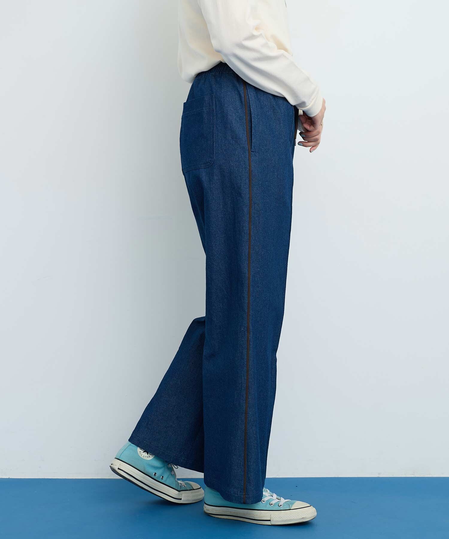 AMBIDEX Store 〇DENIM ラインパンツ(F コン): l'atelier du savon