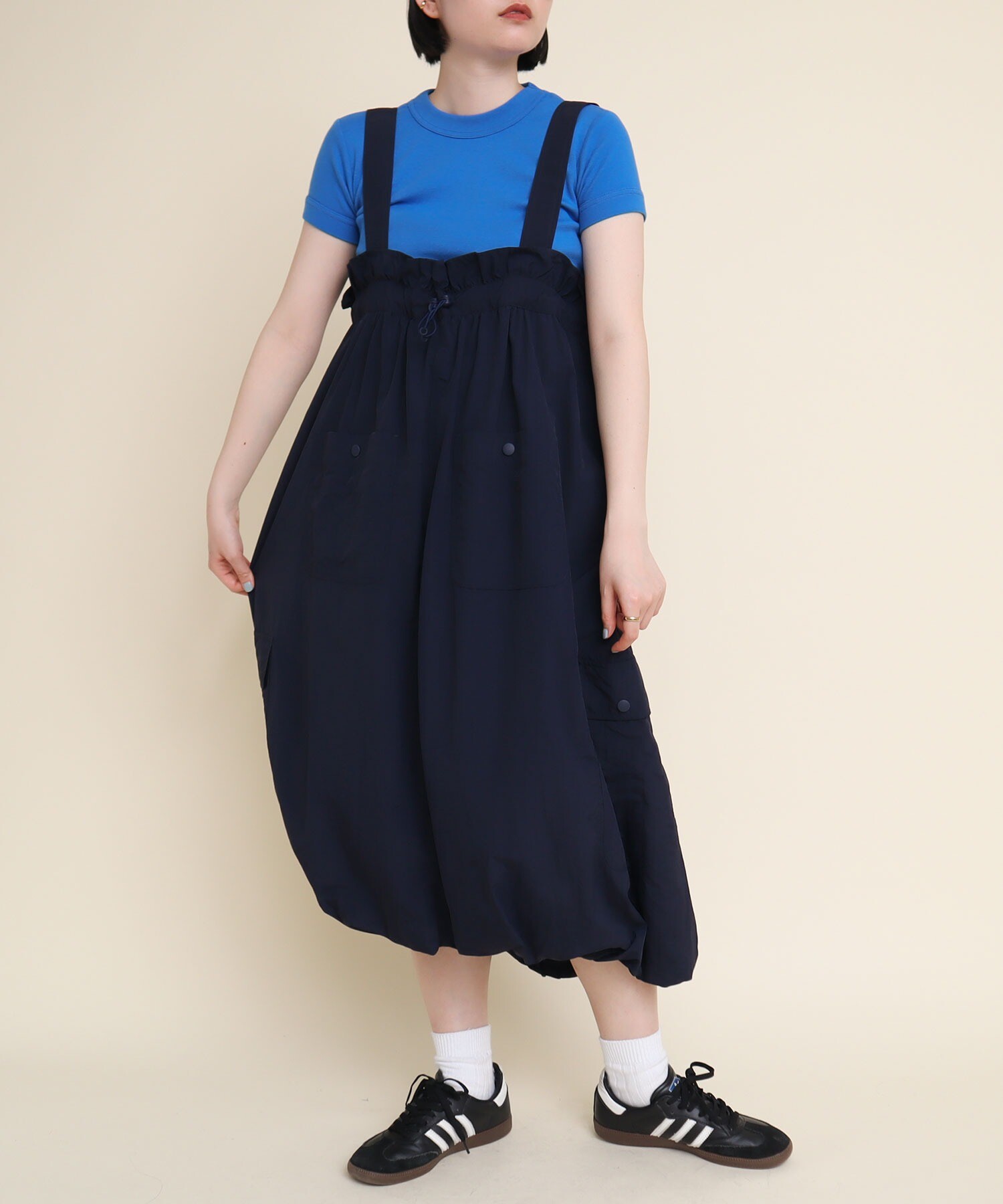 AMBIDEX Store ○NYLON pocket jumper Skirt(F キナリ): l'atelier du 