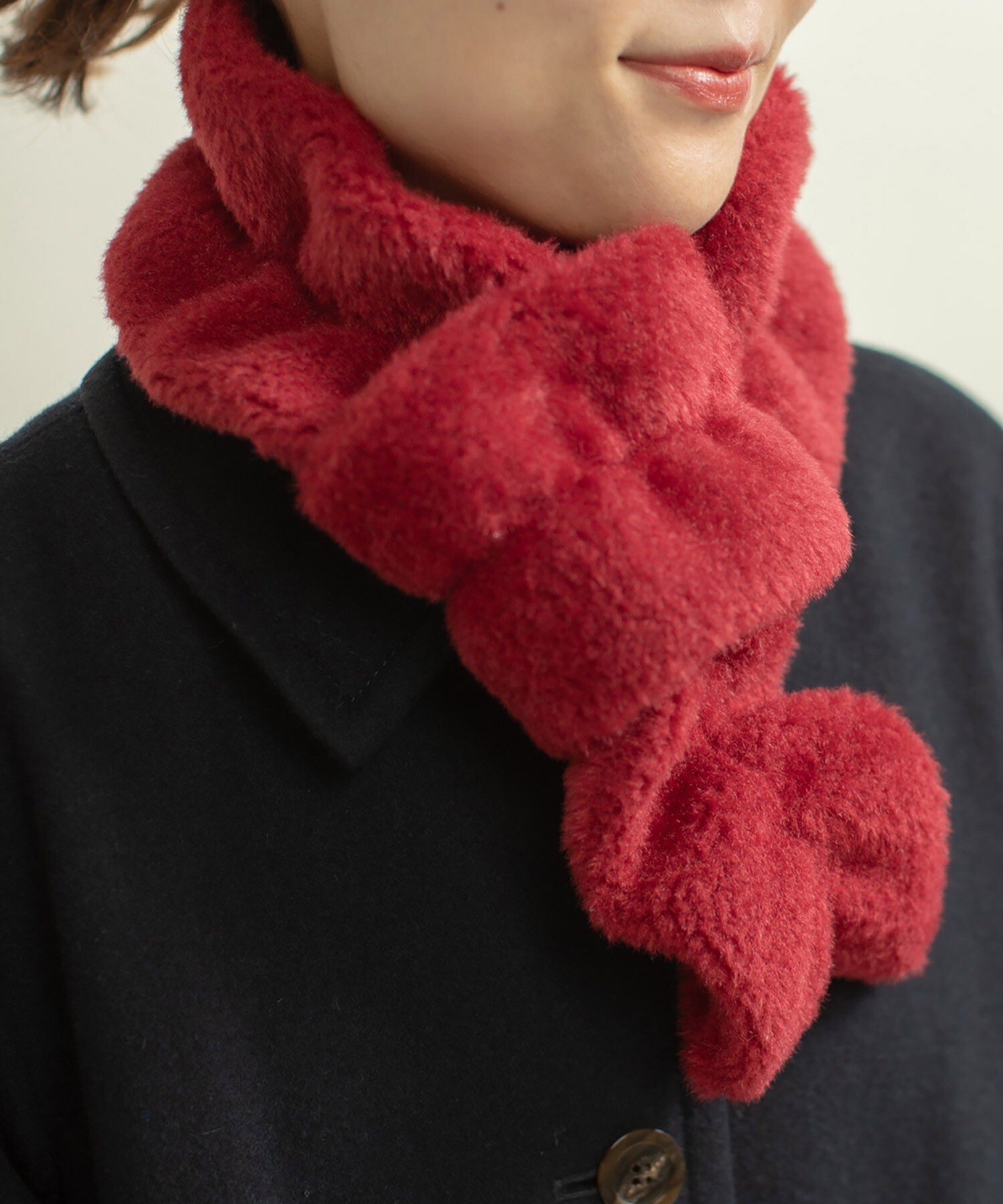 AMBIDEX Store ○フェイクファー シャーリングマフラー(F コン): CHILD