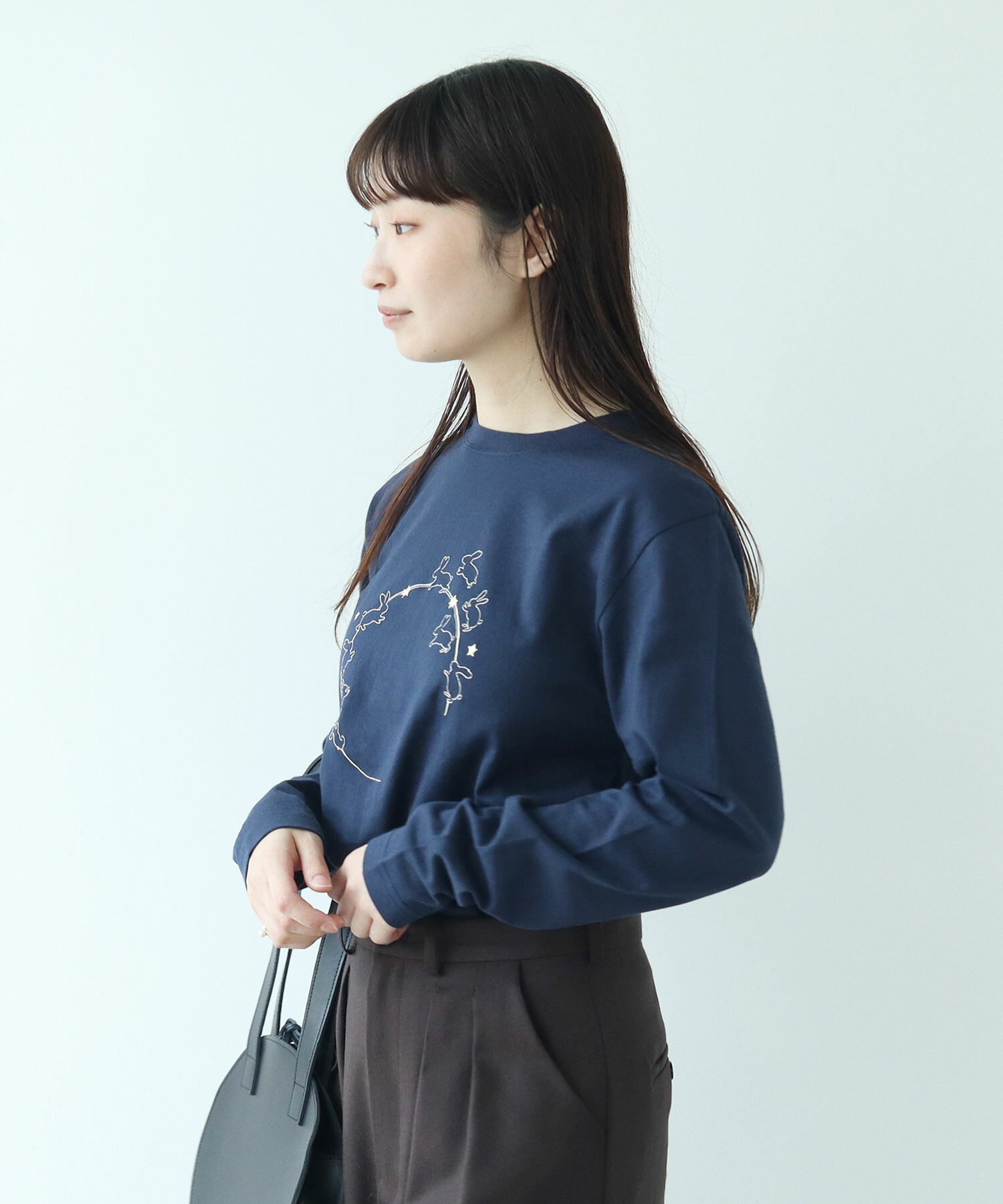 AMBIDEX Store seasonal embroidery お月見ウサギ(F コン
