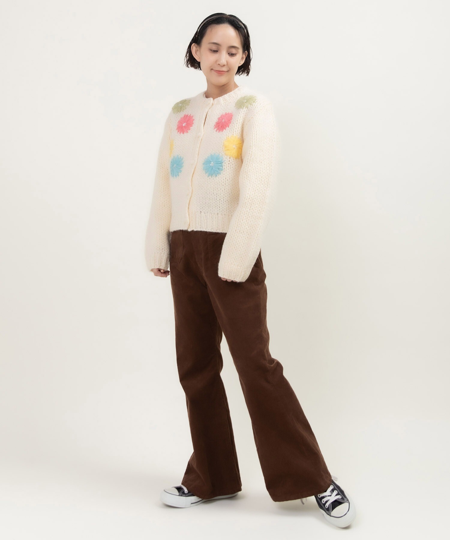 AMBIDEX Store 【予約販売】○ロービングウール手編み＆刺繍