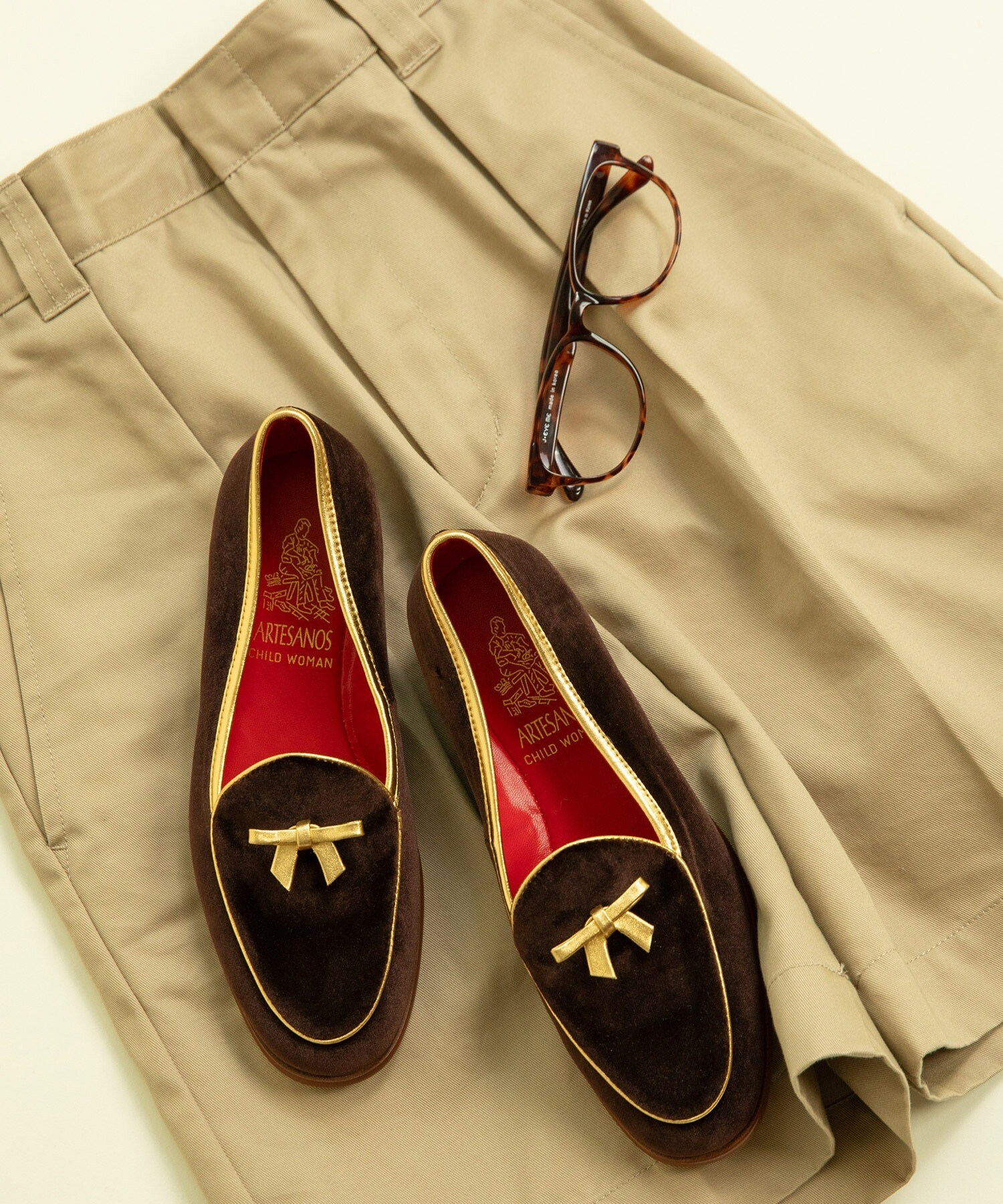 AMBIDEX Store △○【WEB別注】ARTESANOS ベロアベルジャン