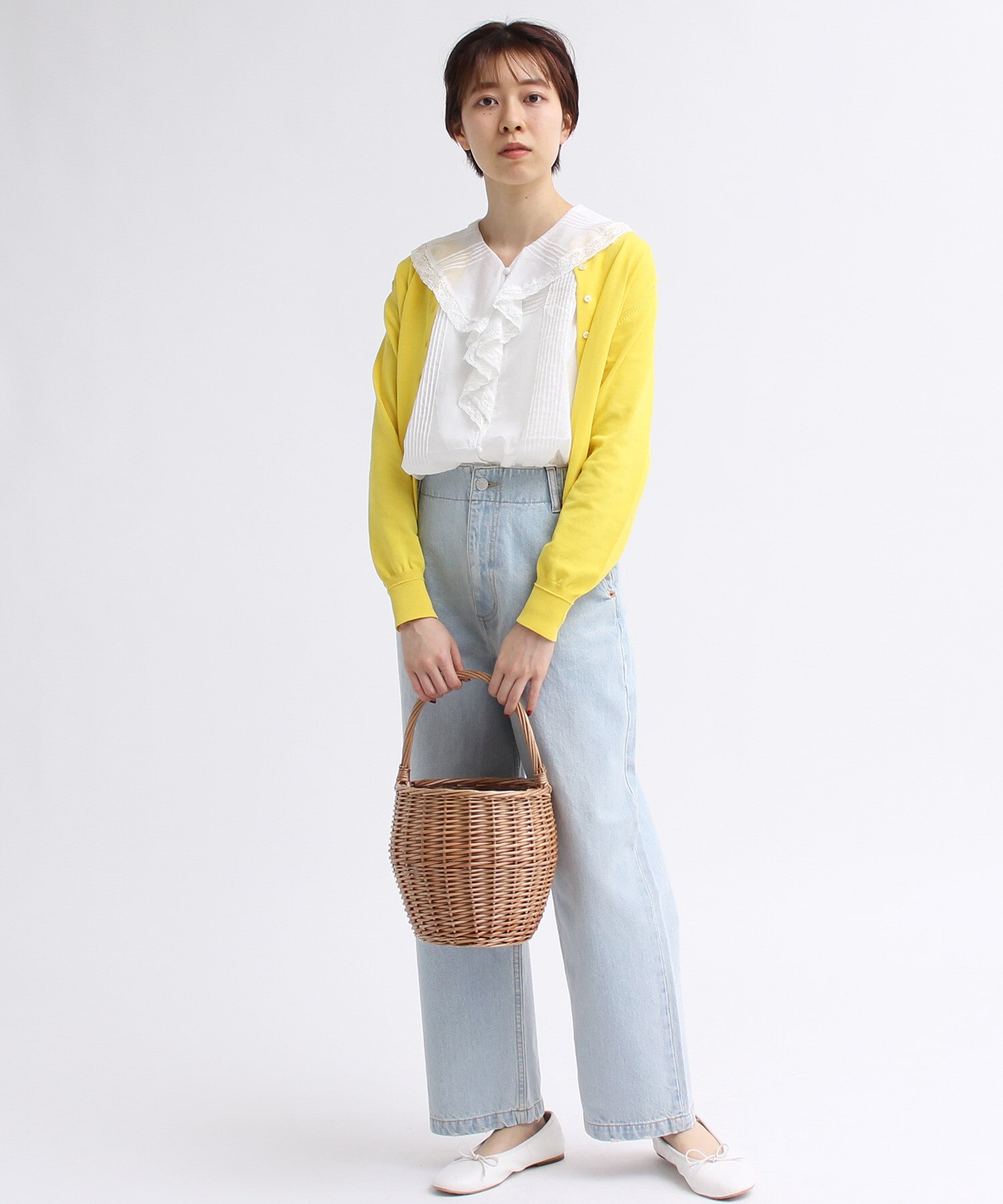 モデル 158cm size:S