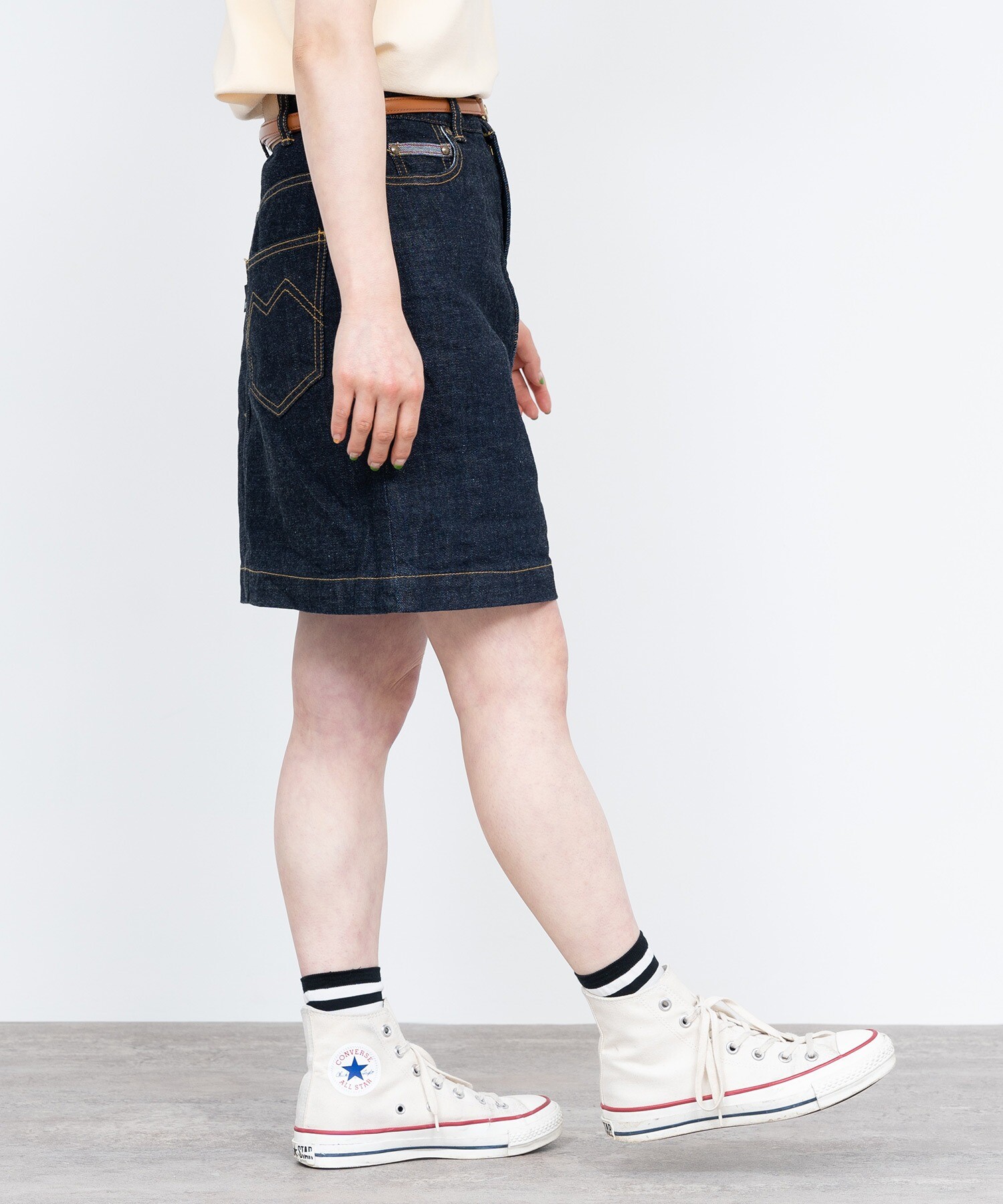 レディース20ss L'Appartement OZMA SKIRT ボルドー 36