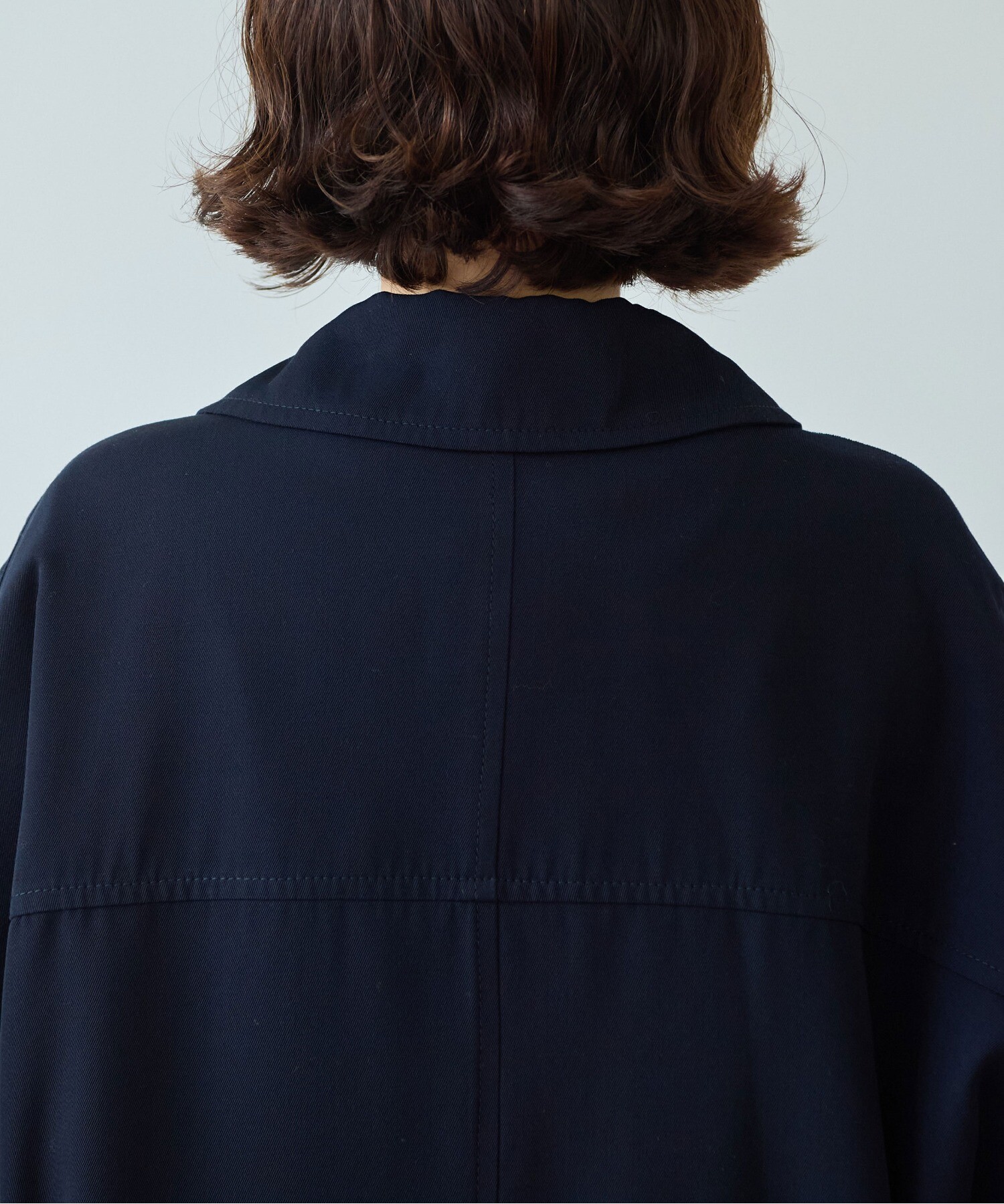 AMBIDEX Store ウールビスコース bal collar コート(F コン): yuni
