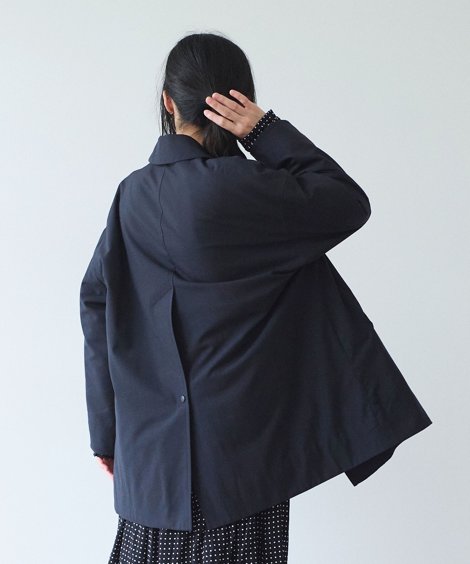 AMBIDEX Store ○evodown middle length コート(F チャコールグレー): yuni