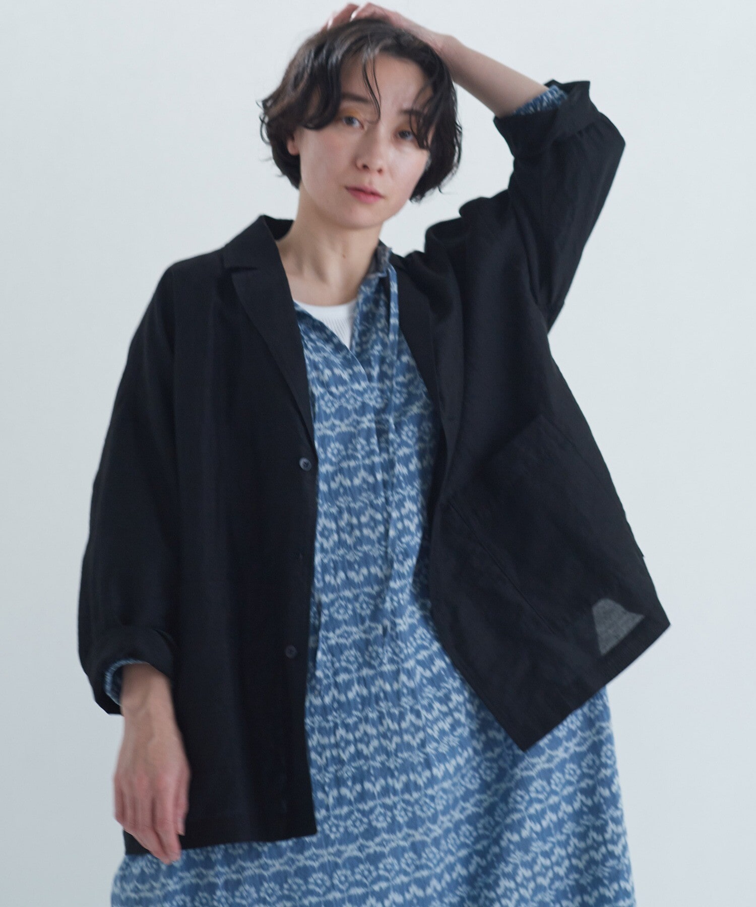 最新のデザイン 新品◯yuni haori ジャケット テーラードジャケット