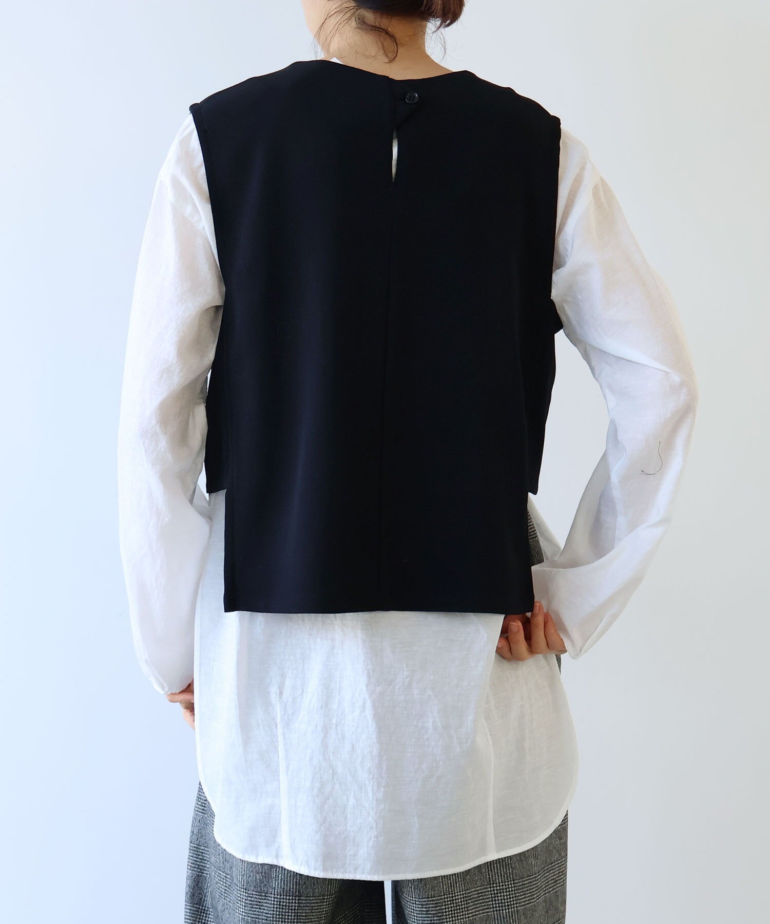 yuni ウールベスト AMBIDEX Store レーヨンウール ベスト(F コン): yuni