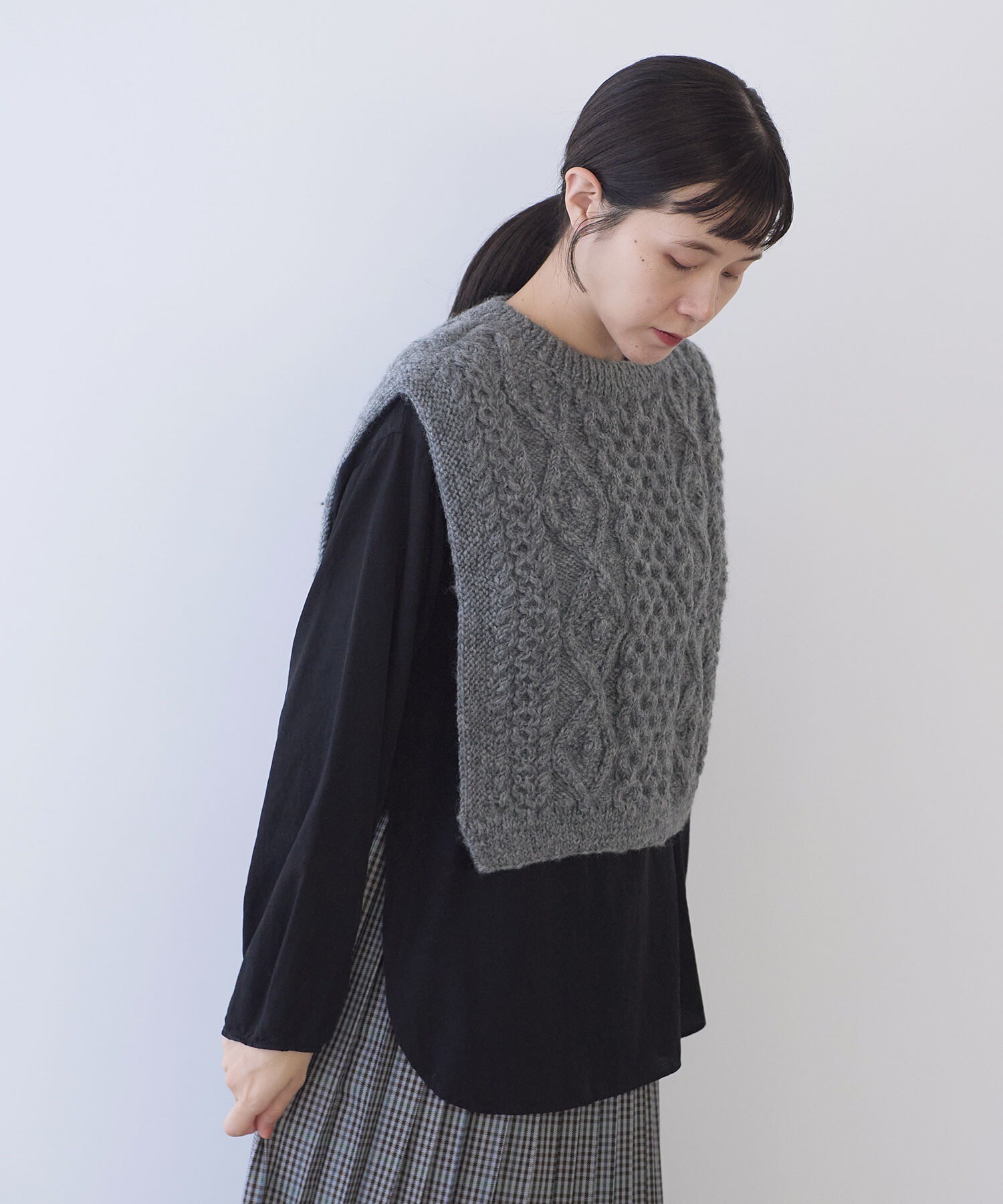 かぐれ　ネパールハンドニットベスト 楽天市場】ネパールハンドニットベスト／かぐれ（kagure） : 丸井