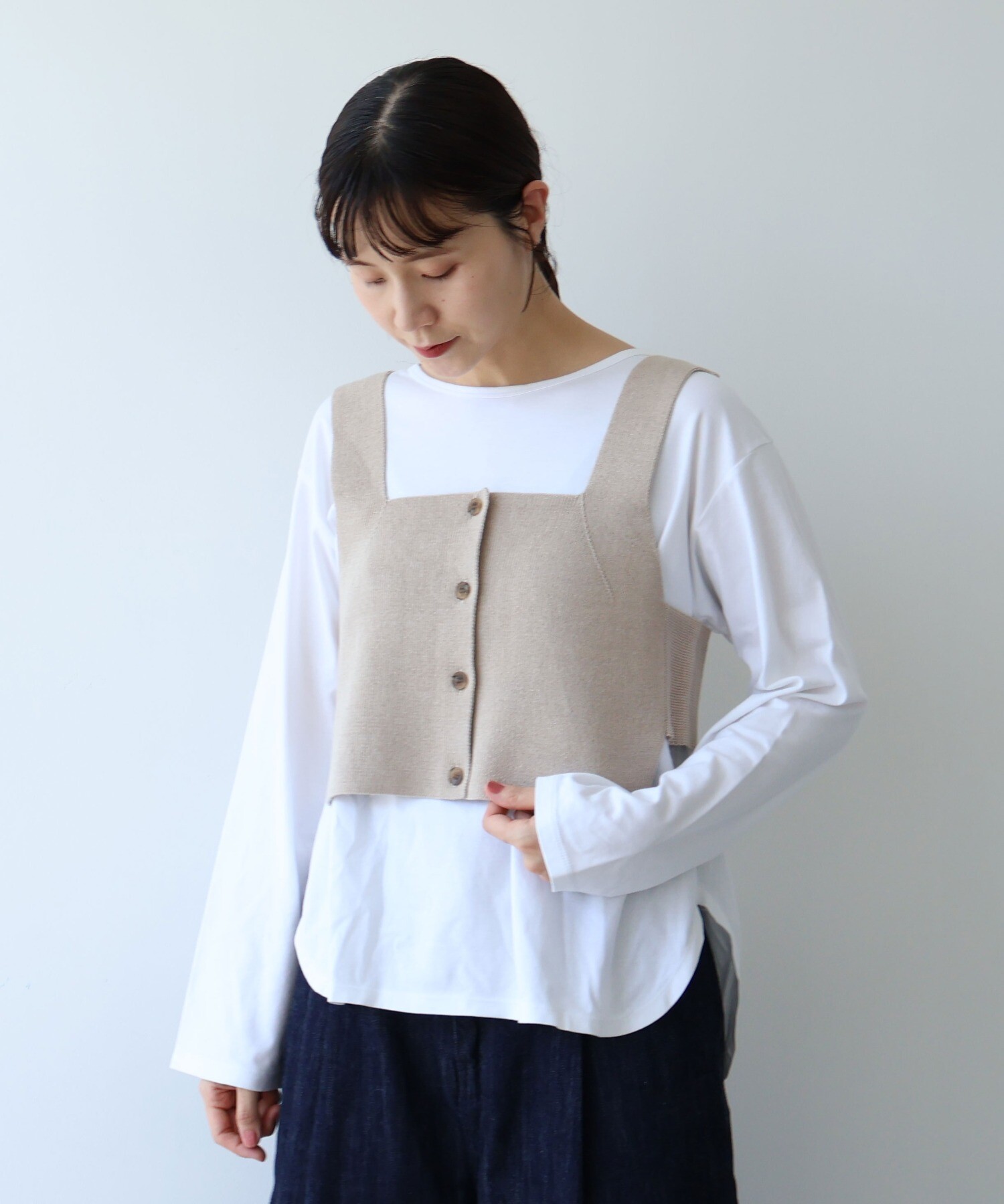 【boohoo】ヘビーウェイト コントラスト ニットセット ※送関込 boohoo】ヘビーウェイト コントラスト ニットセット ※送関込