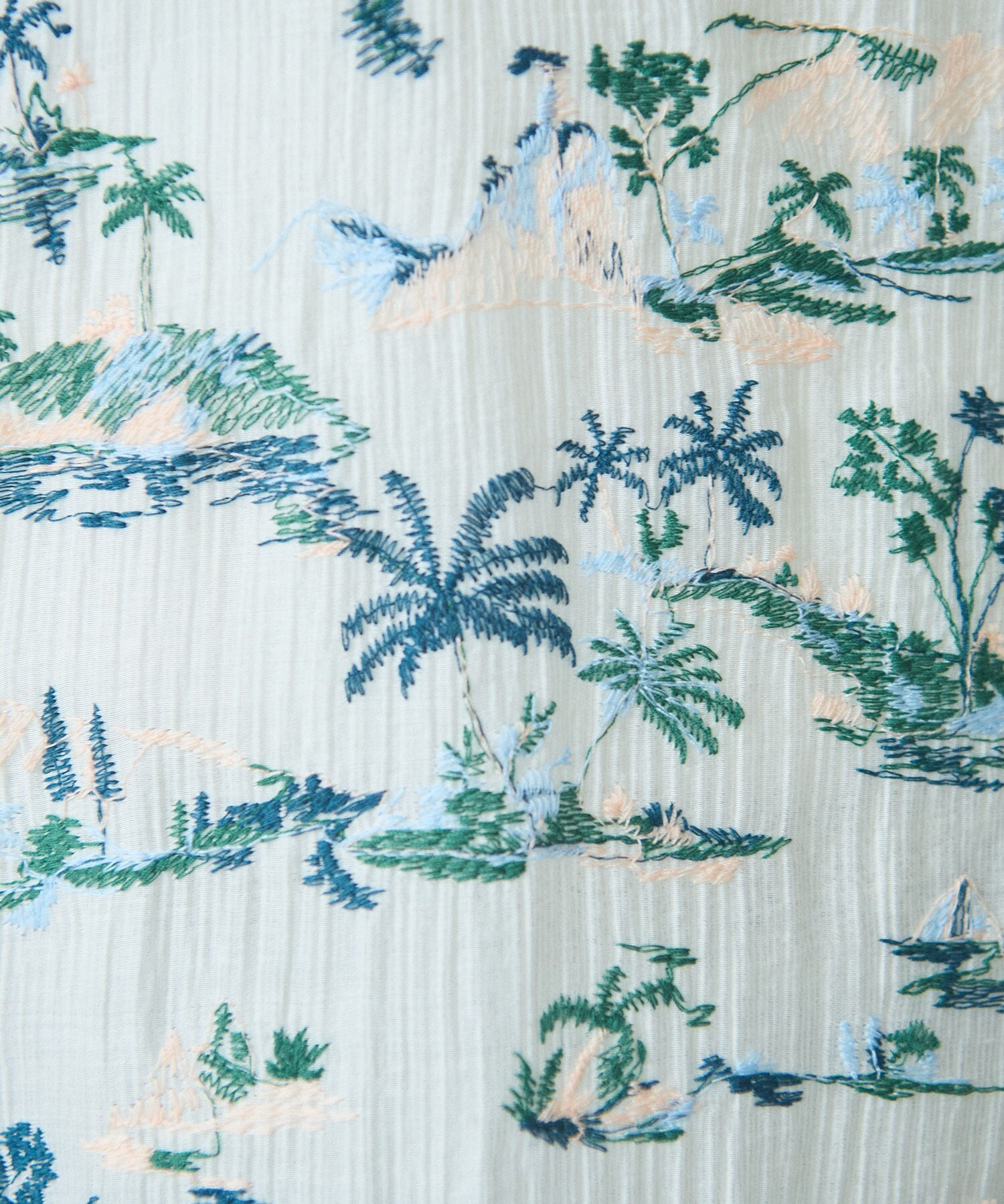 AMBIDEX Store ○Island embroidely pettit ワンピース(F