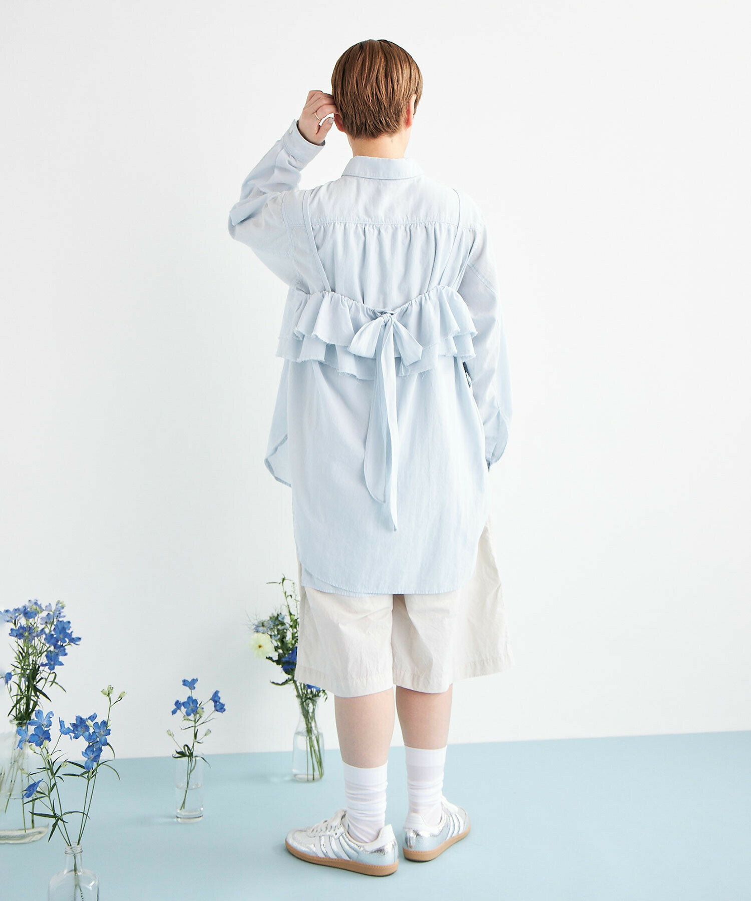 AMBIDEX Store 80/2 cyro spun OX CAMISOLE(F シロ): buoybuoy